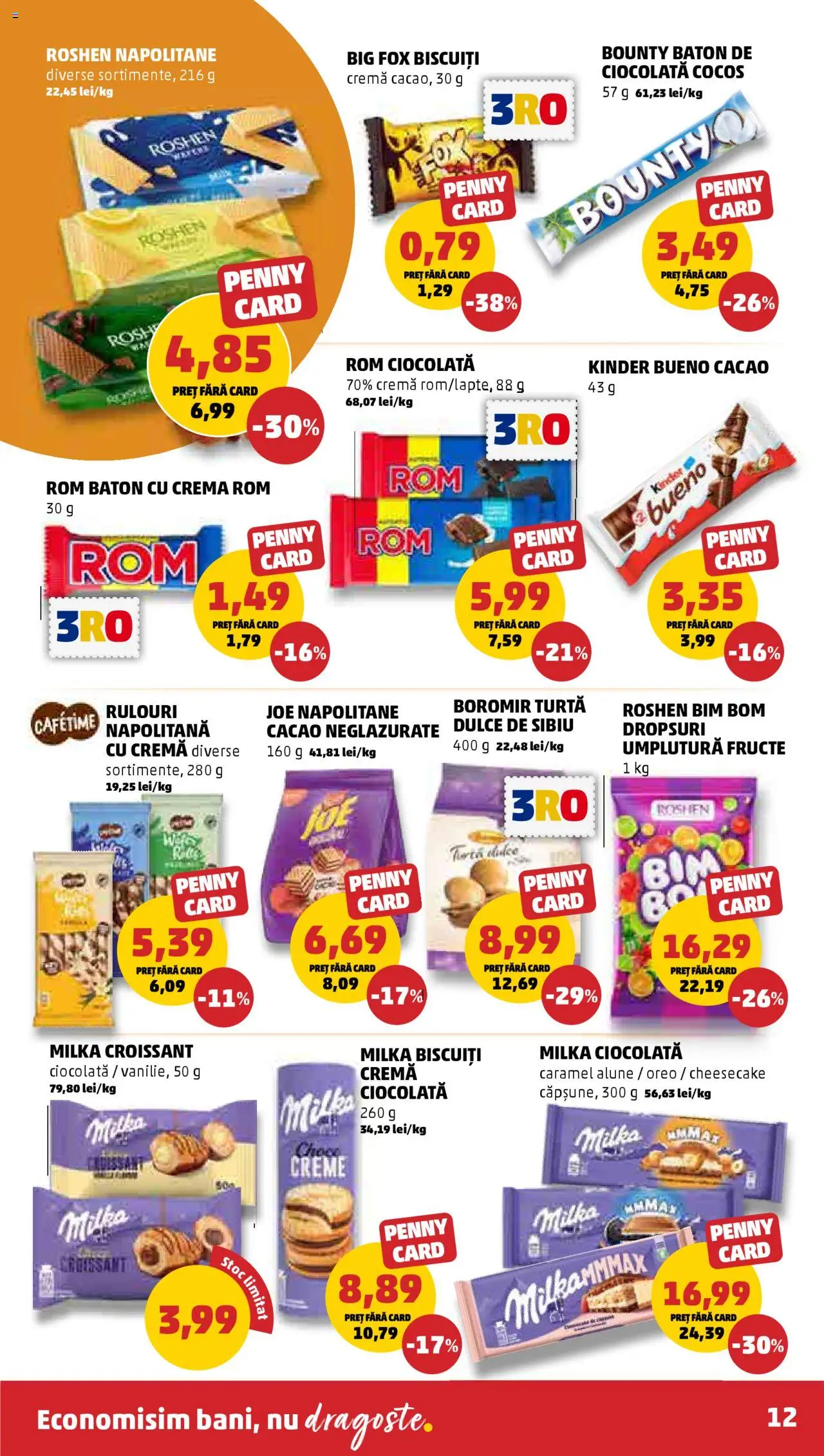 Catalog PENNY Market 1 - 7 August 2025 | Pagina 14 | Produse: Cremă, Cacao, Biscuiți, Turtă dulce