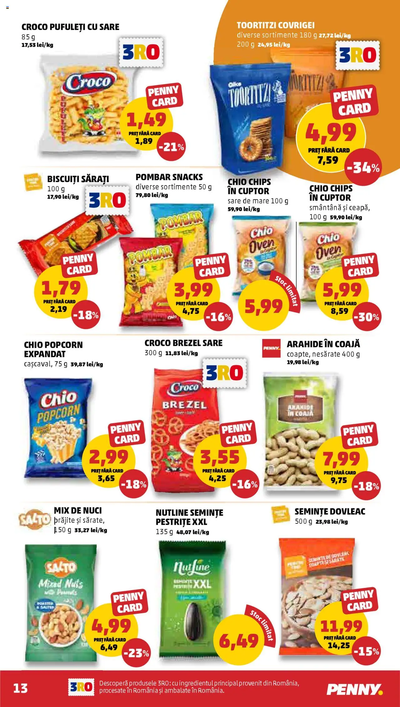 Catalog PENNY Market 1 - 7 August 2025 | Pagina 15 | Produse: Semințe, Nuci, Smântână, Sare