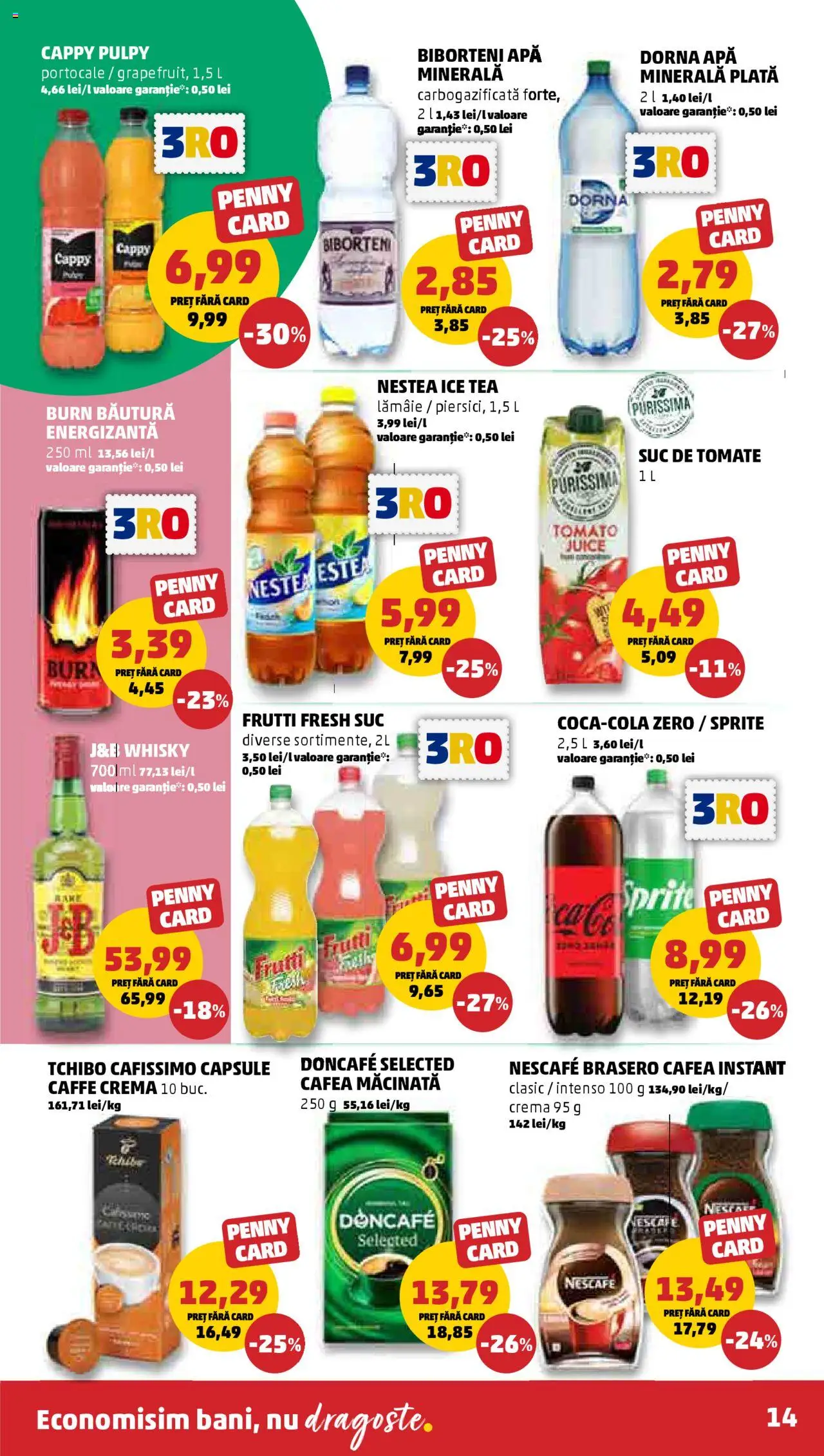 Catalog PENNY Market 1 - 7 August 2025 | Pagina 16 | Produse: Băutură energizantă, Portocale, Ice tea, Apă