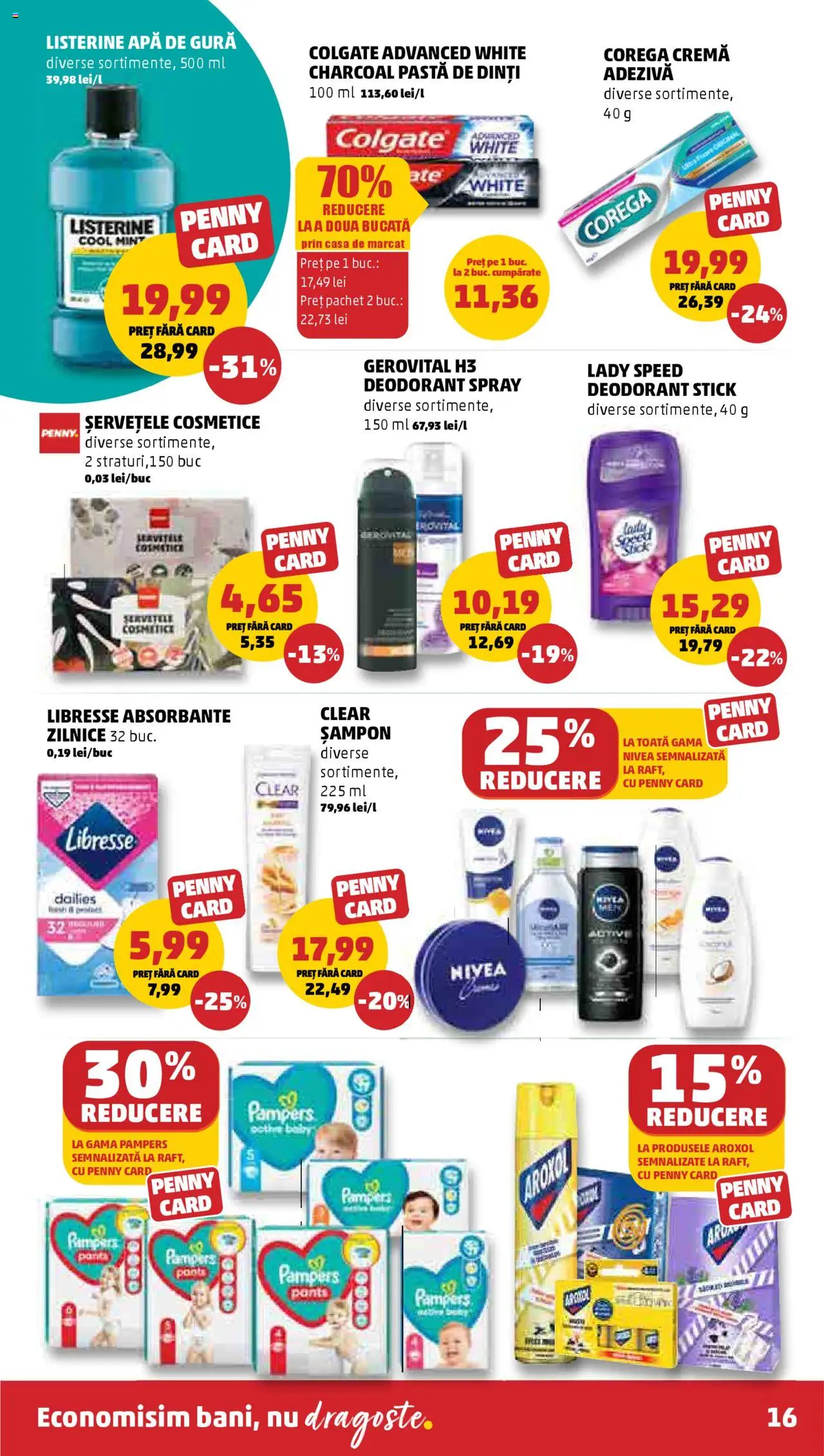 Catalog PENNY Market 1 - 7 August 2025 | Pagina 18 | Produse: Cremă, Deodorant, Apă de gură, Absorbante