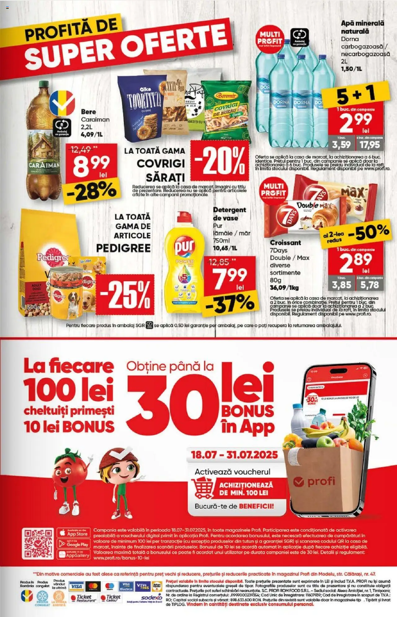 Catalog Profi 23 Iulie - 4 August 2025 | Pagina 13 | Produse: Yazı tahtası kalemi, Vitrină, Sare, Lămâie