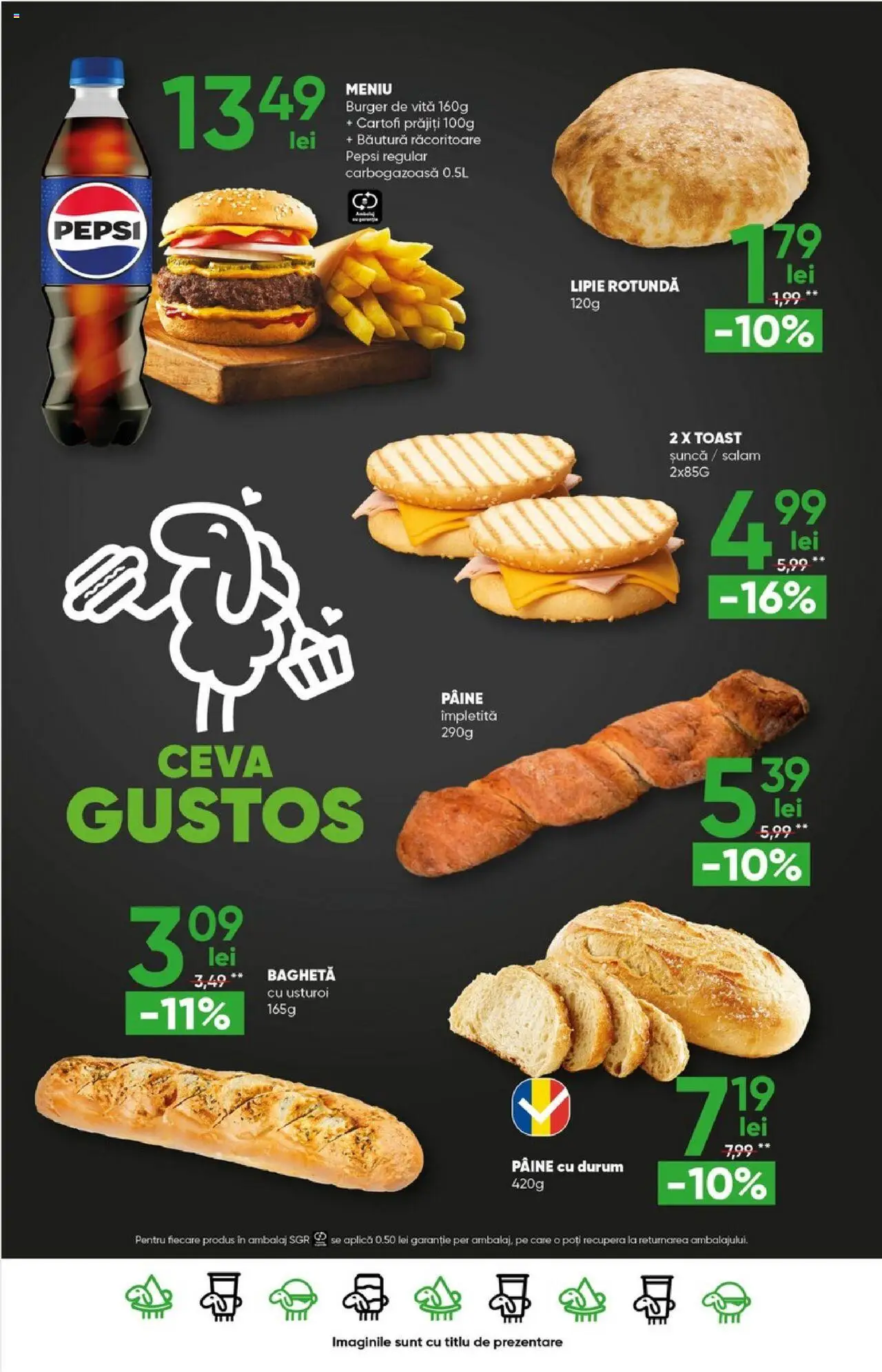 Catalog Profi 23 Iulie - 4 August 2025 | Pagina 18 | Produse: Pâine, Salam, Burger, Usturoi