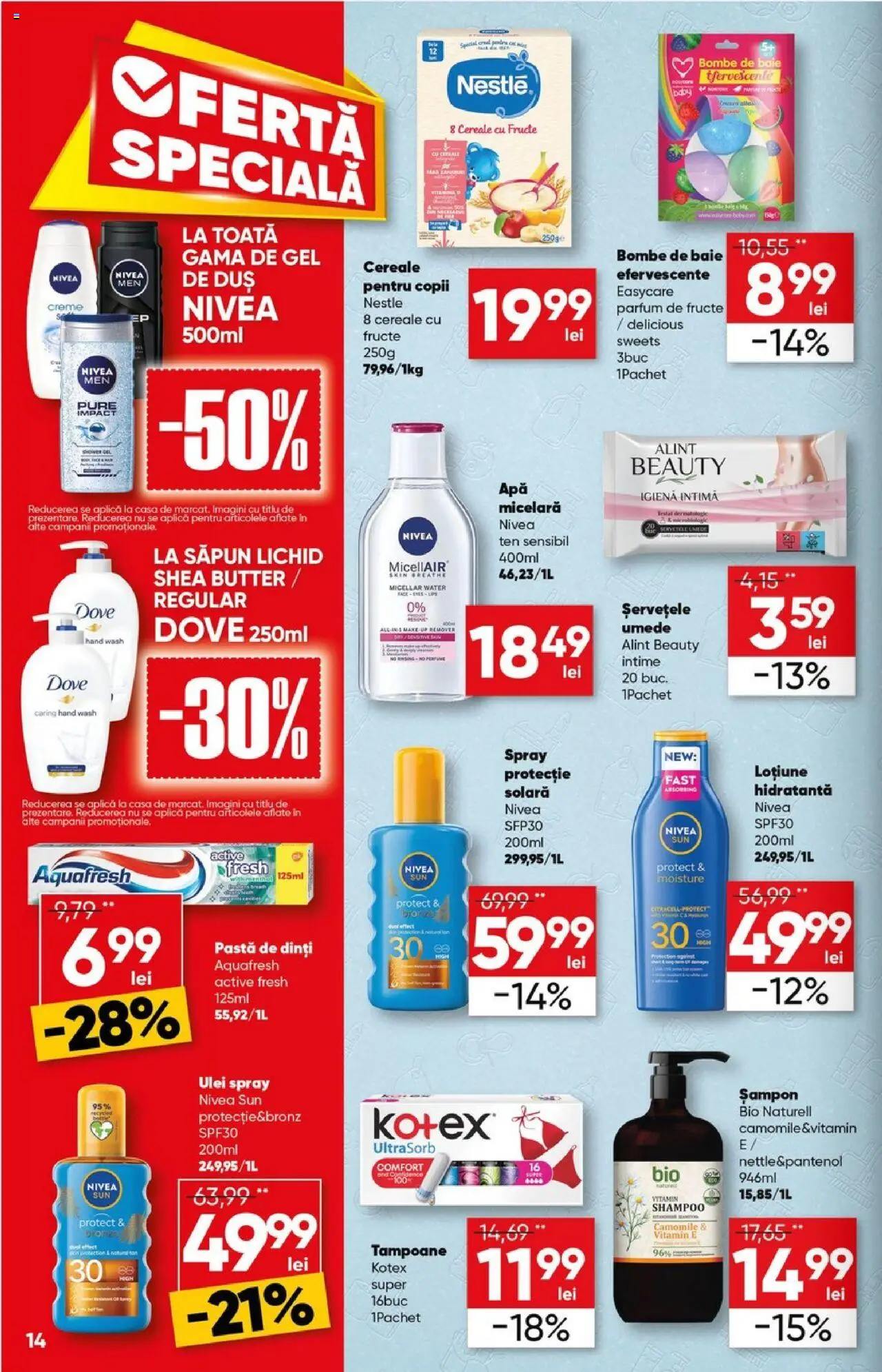 Catalog Profi 23 Iulie - 4 August 2025 | Pagina 14 | Produse: Parfum, Săpun, Săpun lichid, Tampoane