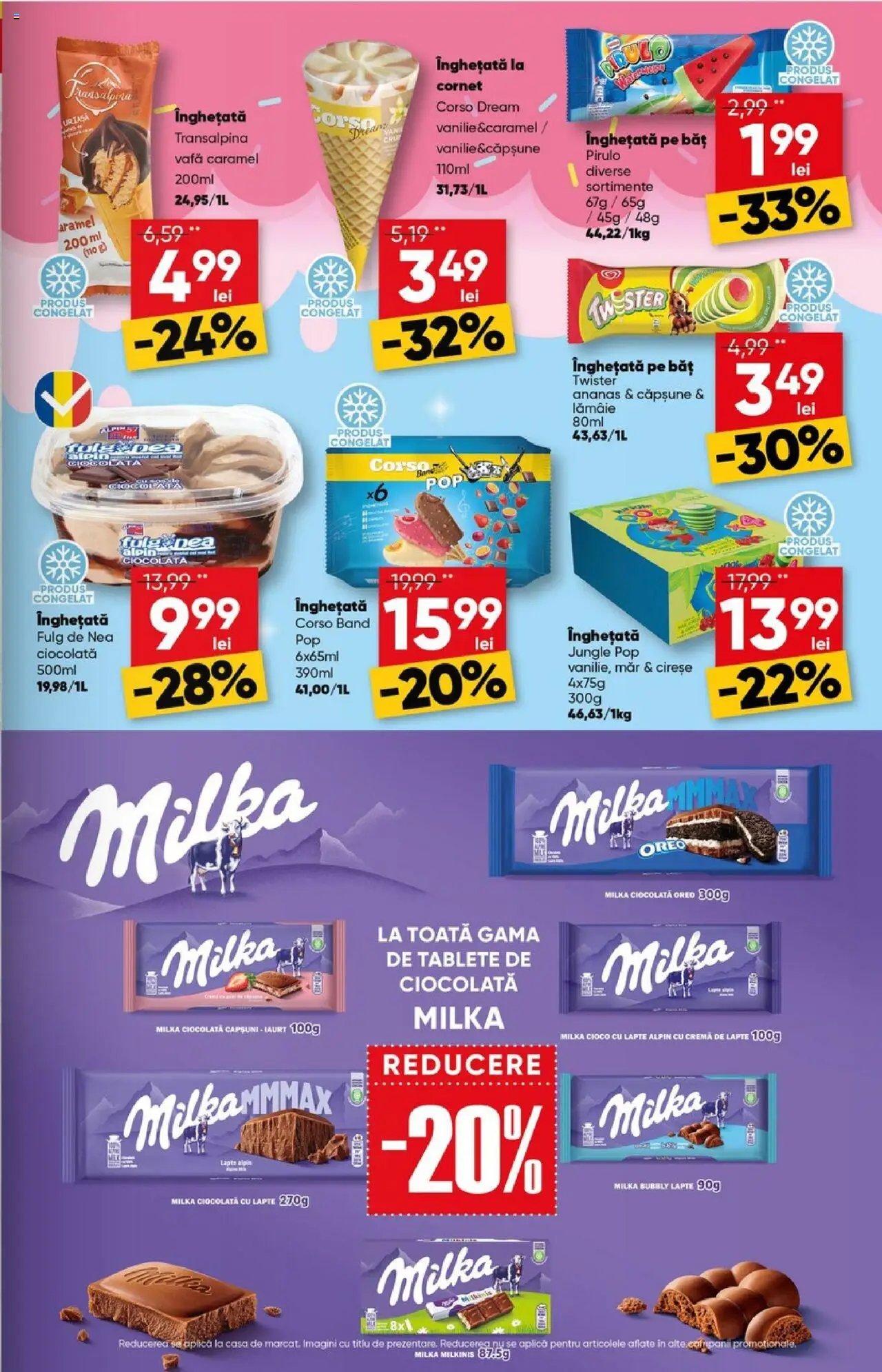 Catalog Profi 23 Iulie - 4 August 2025 | Pagina 7 | Produse: Cremă, Ananas, Căpșuni, Înghețată
