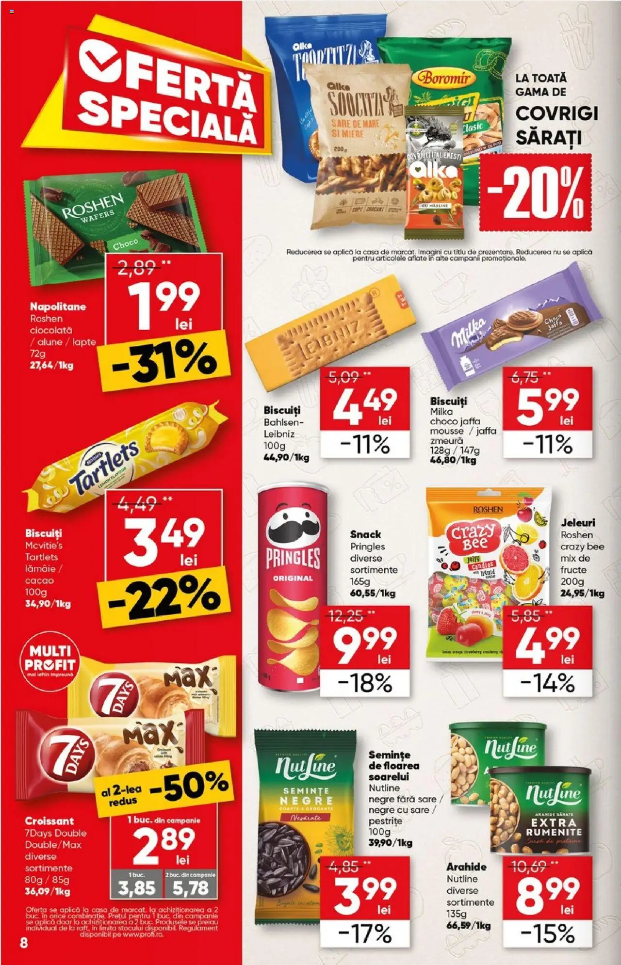 Catalog Profi 23 Iulie - 4 August 2025 | Pagina 8 | Produse: Arahide, Alune, Fructe, Jeleuri