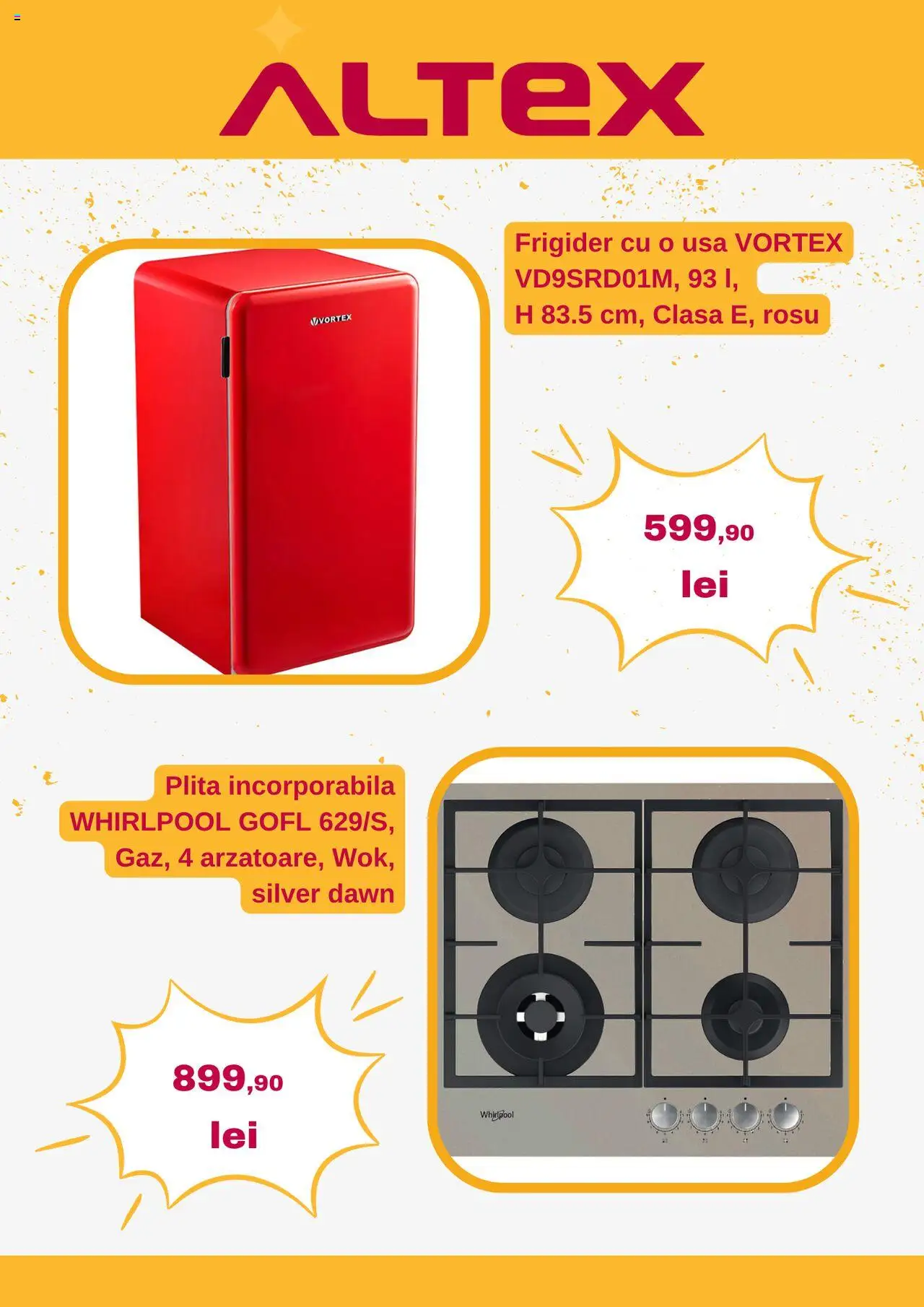 Catalog Altex 31 Iulie - 5 August 2025 | Pagina 6 | Produse: Frigider, Plită, Ușă