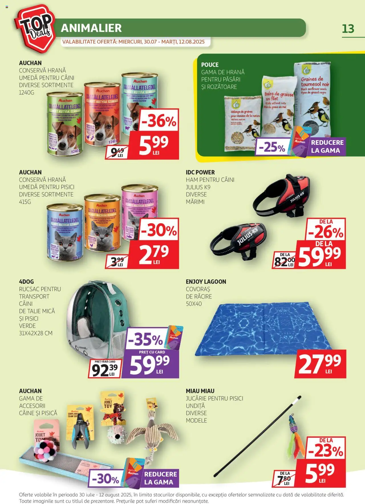 Catalog Auchan 30 Iulie - 11 August 2025 | Pagina 13