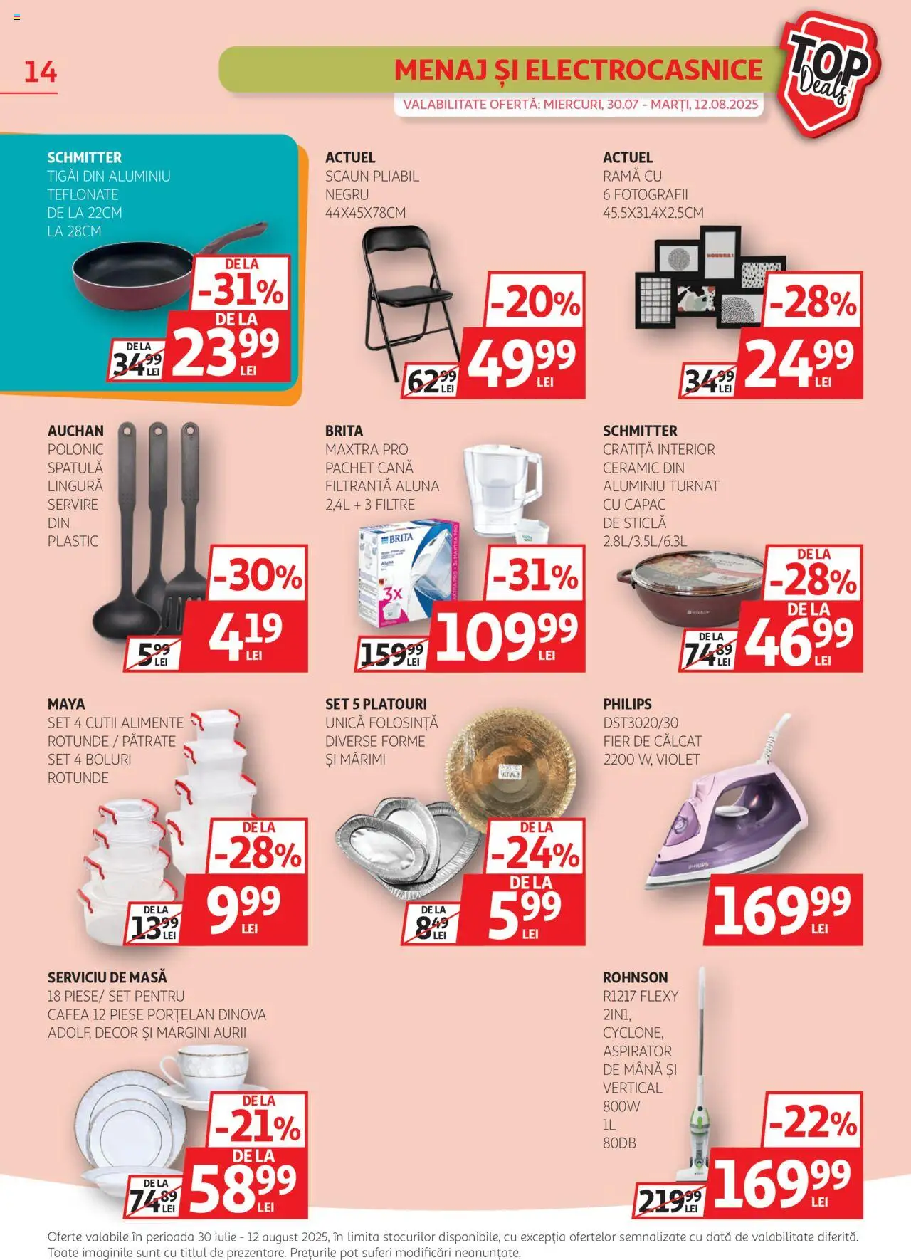 Catalog Auchan 30 Iulie - 11 August 2025 | Pagina 14