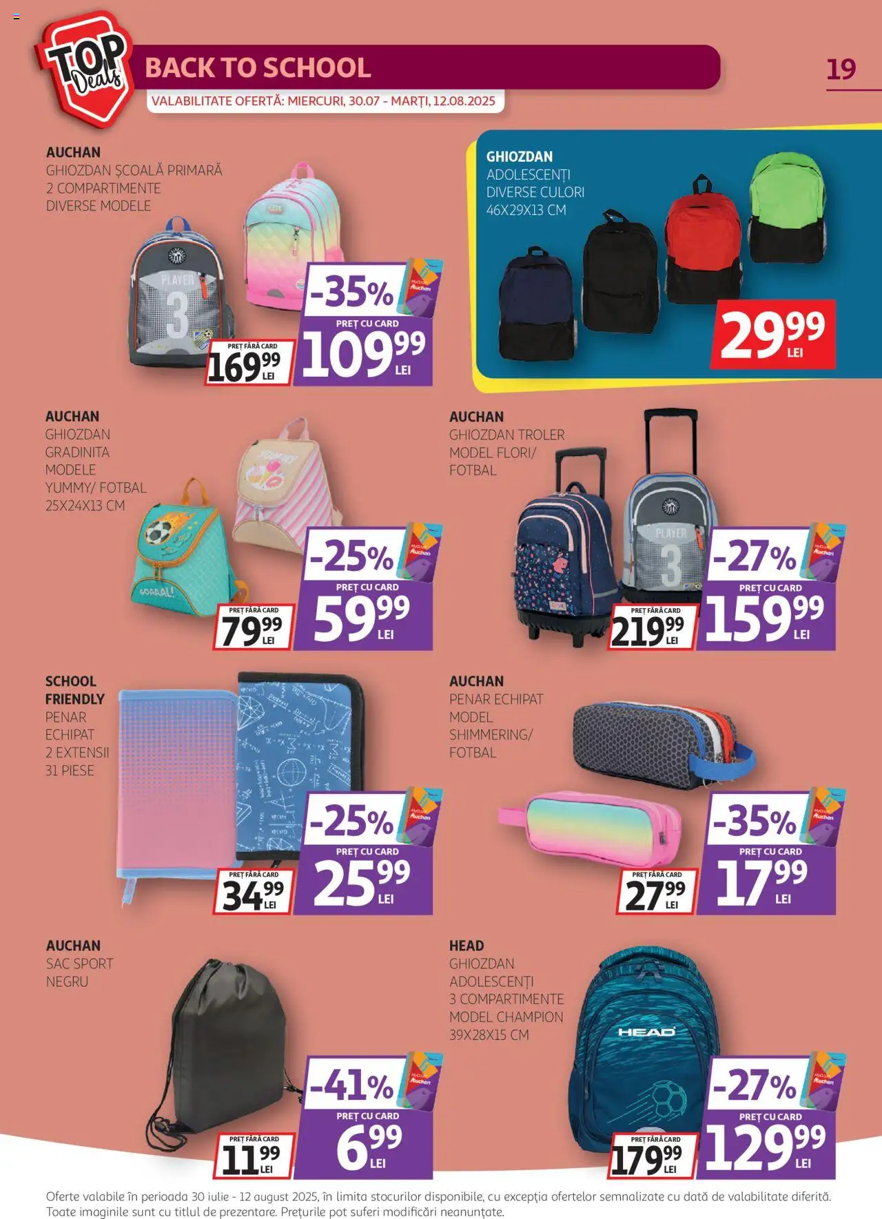 Catalog Auchan 30 Iulie - 11 August 2025 | Pagina 19