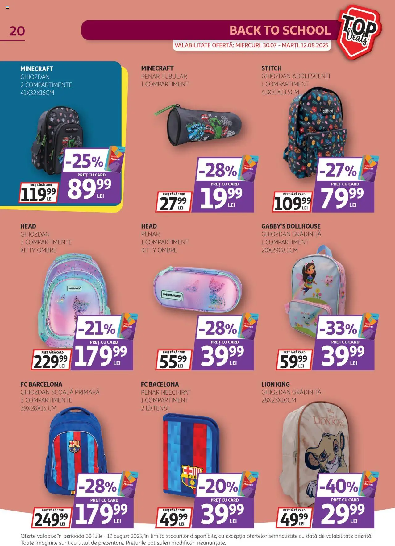 Catalog Auchan 30 Iulie - 11 August 2025 | Pagina 20