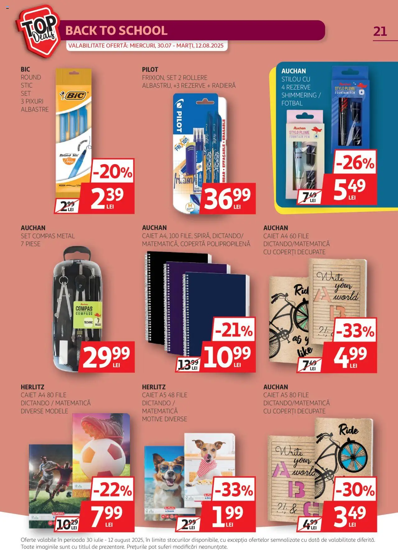Catalog Auchan 30 Iulie - 11 August 2025 | Pagina 21