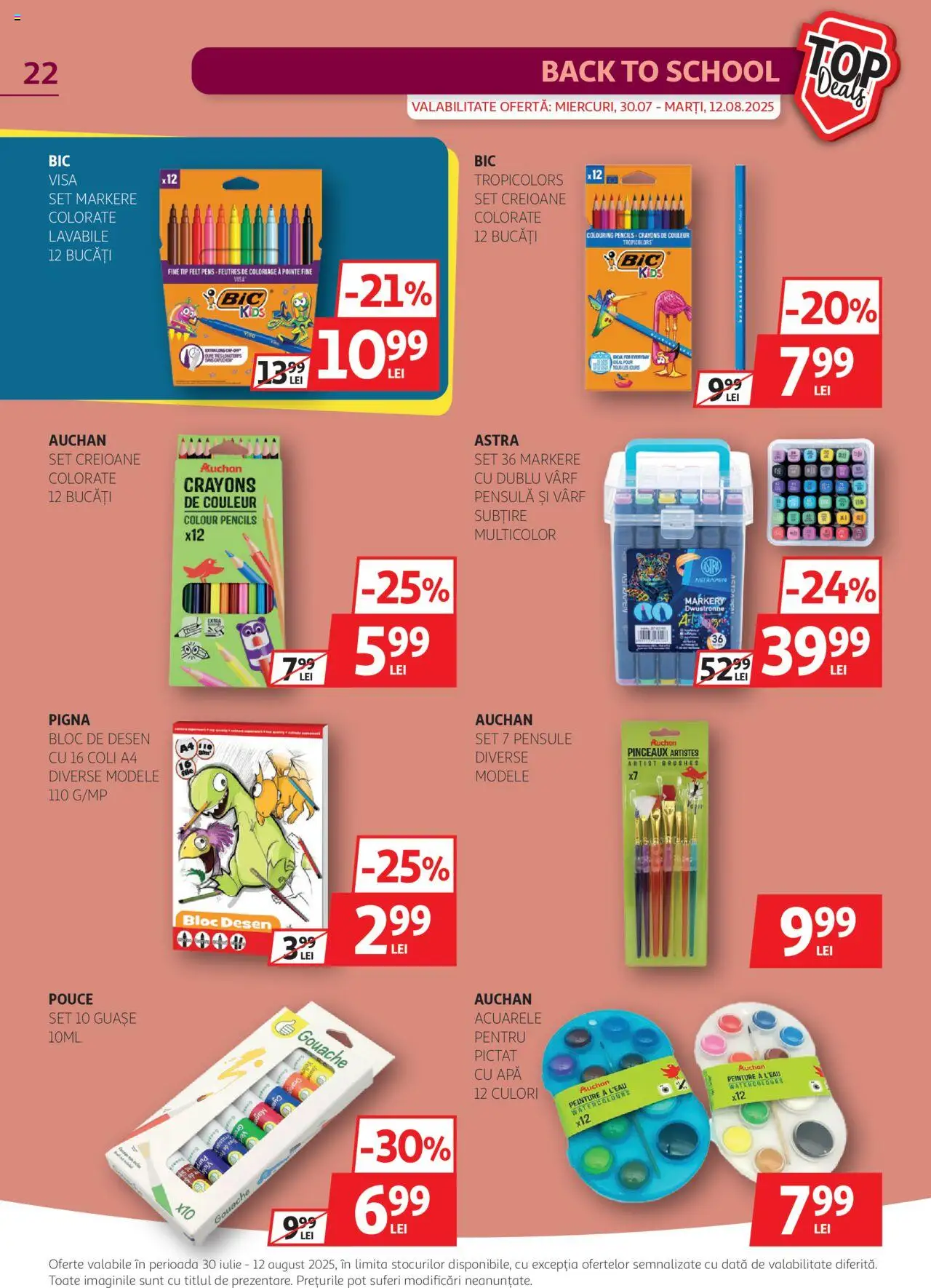 Catalog Auchan 30 Iulie - 11 August 2025 | Pagina 22