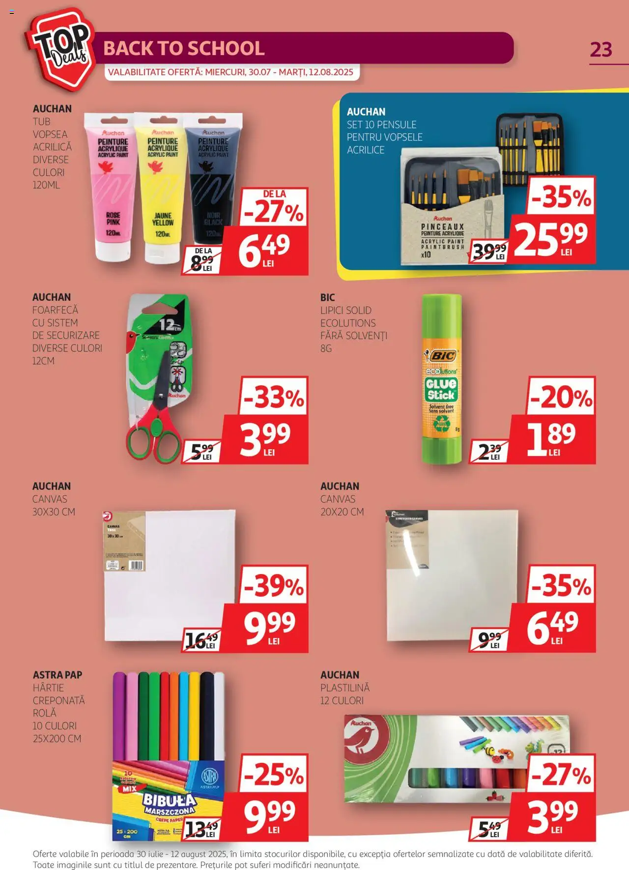 Catalog Auchan 30 Iulie - 11 August 2025 | Pagina 23