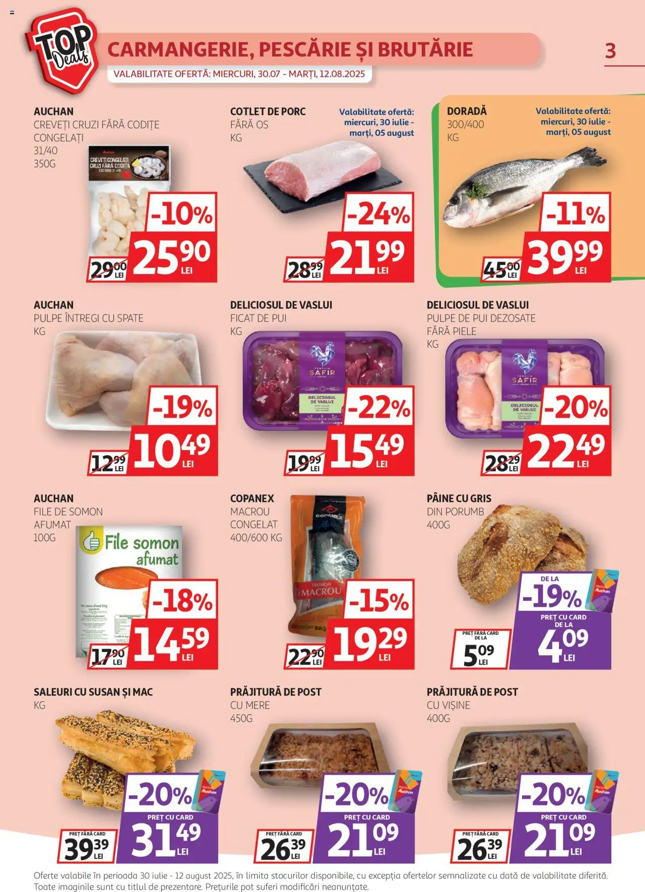 Catalog Auchan 30 Iulie - 11 August 2025 | Pagina 3