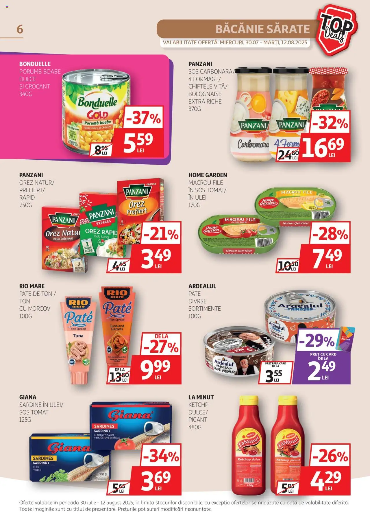 Catalog Auchan 30 Iulie - 11 August 2025 | Pagina 6