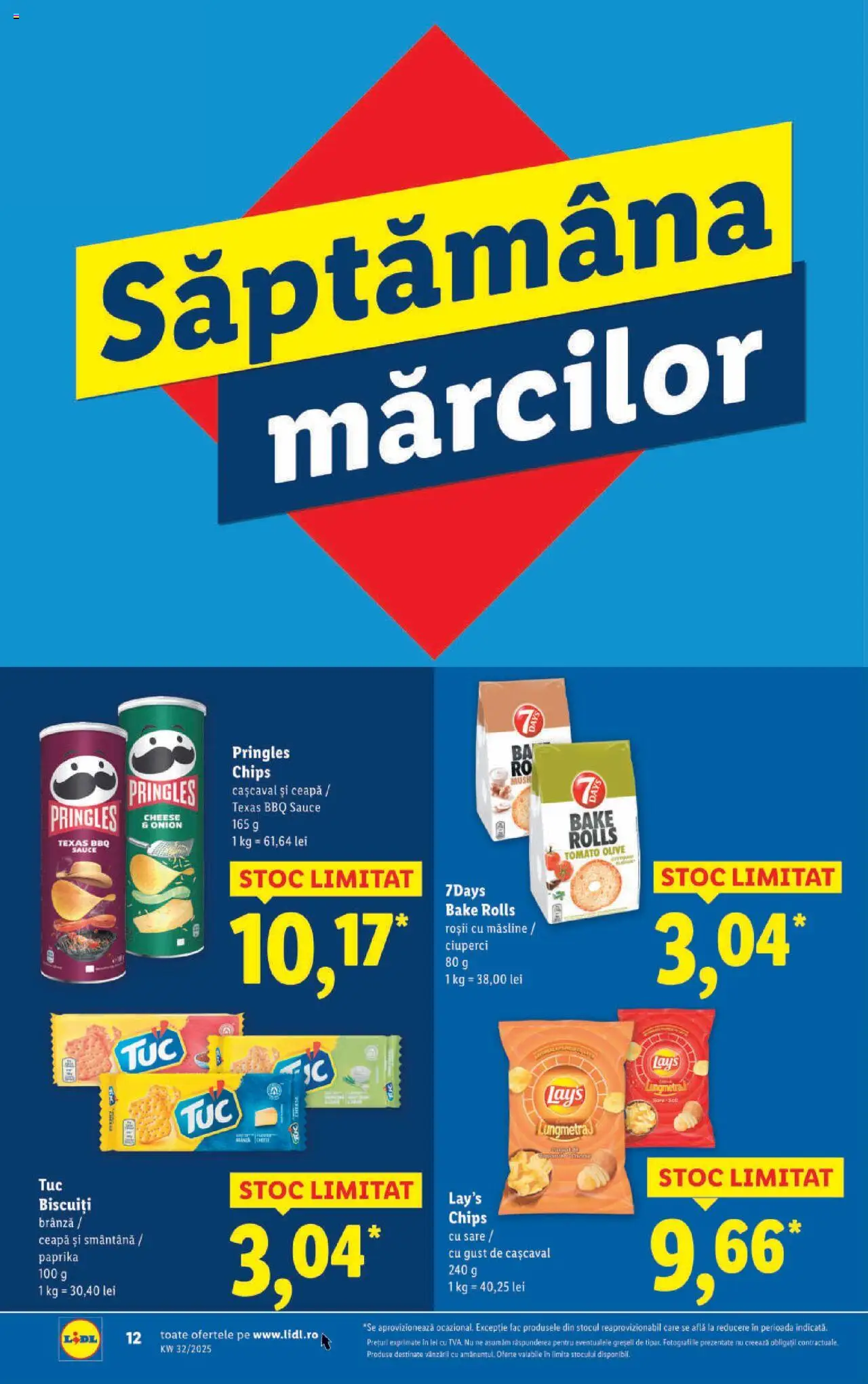 Catalog LIDL 4 - 9 August 2025 | Pagina 12 | Produse: Ciuperci, Brânză, Smântână, Ceapă