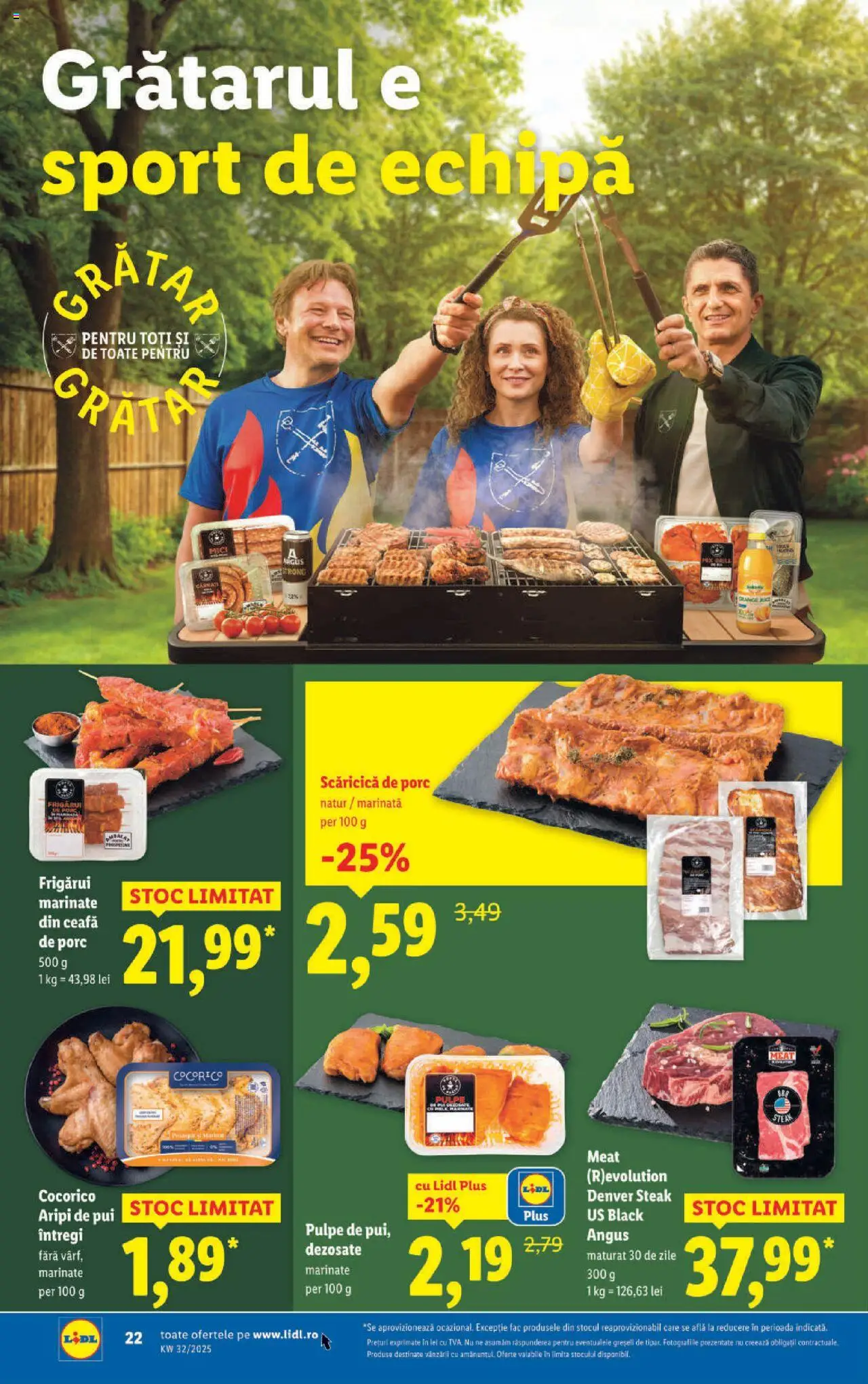 Catalog LIDL 4 - 9 August 2025 | Pagina 22 | Produse: Grill, Keçeli kalem, Grătar, Hacıyatmaz Kedi Oyuncağı