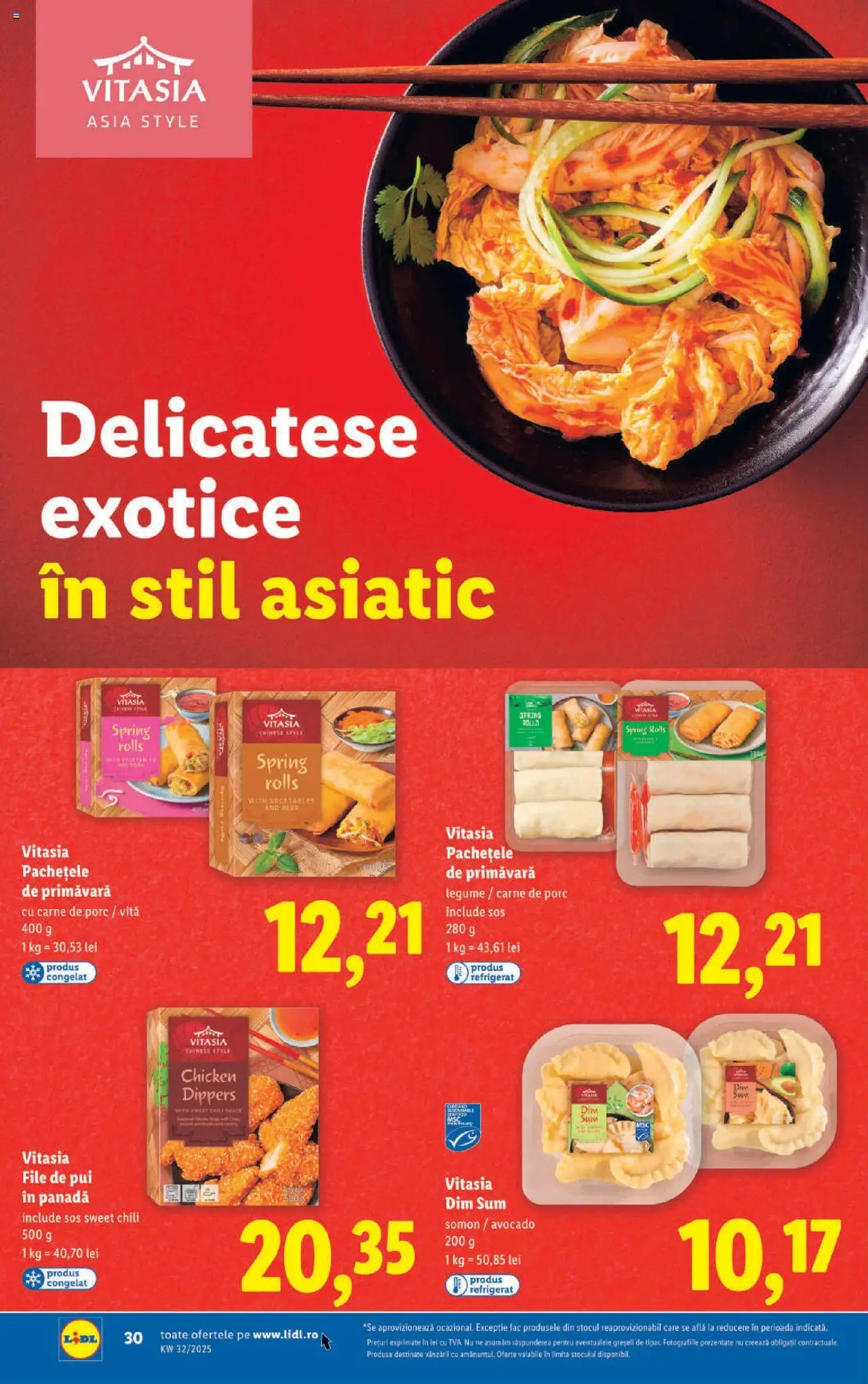 Catalog LIDL 4 - 9 August 2025 | Pagina 30 | Produse: Hacıyatmaz Kedi Oyuncağı, Carne De Porc, Legume, Sos