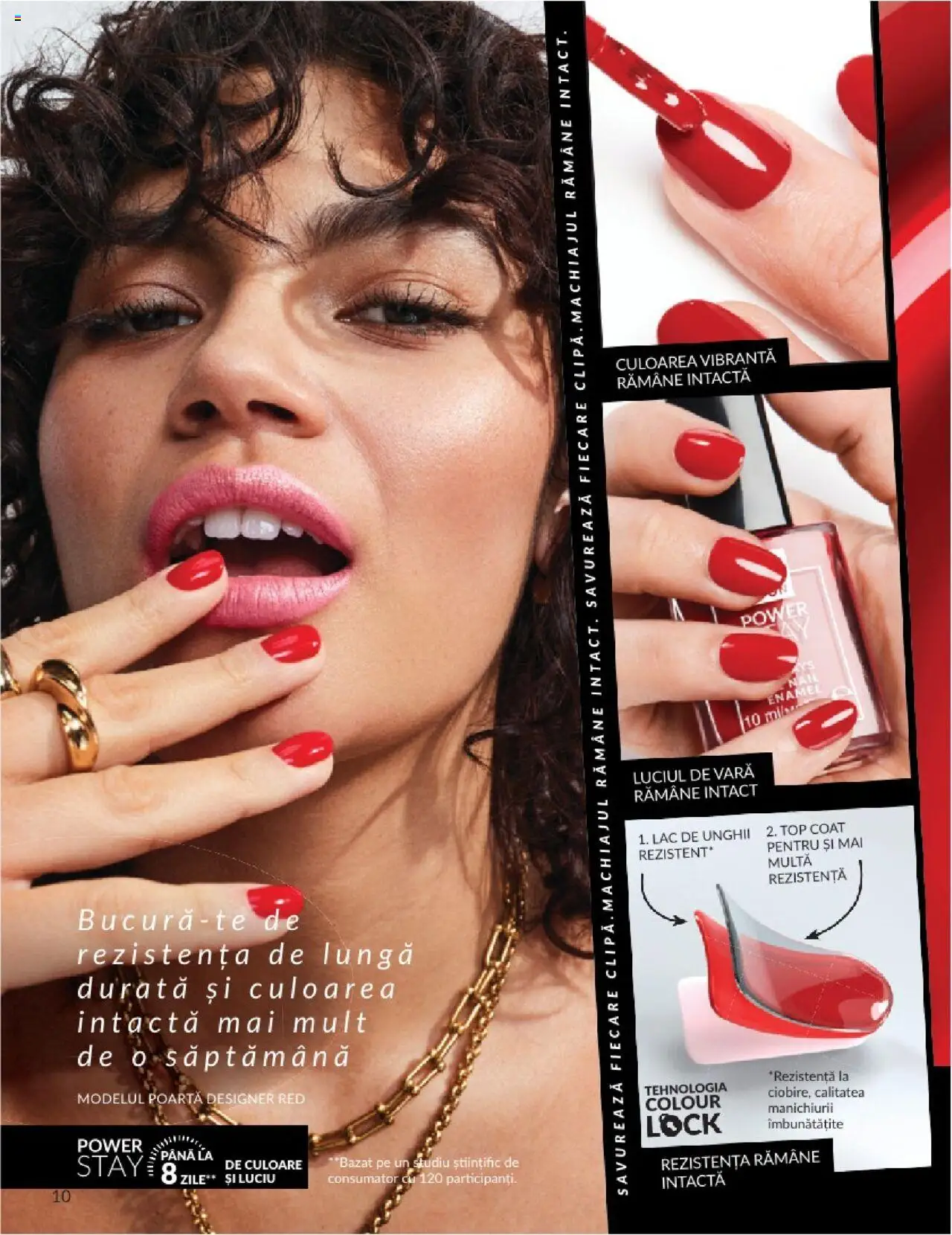 Catalog Avon 1 - 30 August 2025 | Pagina 10 | Produse: Top coat, Top, Lac de unghii
