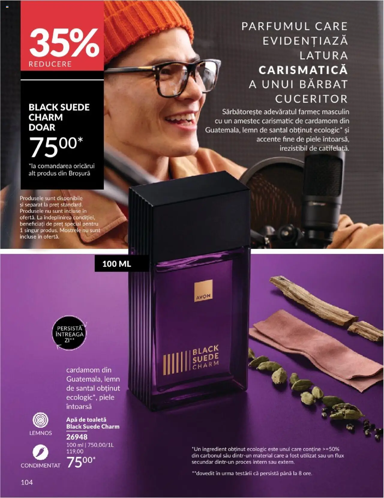 Catalog Avon 1 - 30 August 2025 | Pagina 104 | Produse: Toaletă, Apă de toaletă, Apă