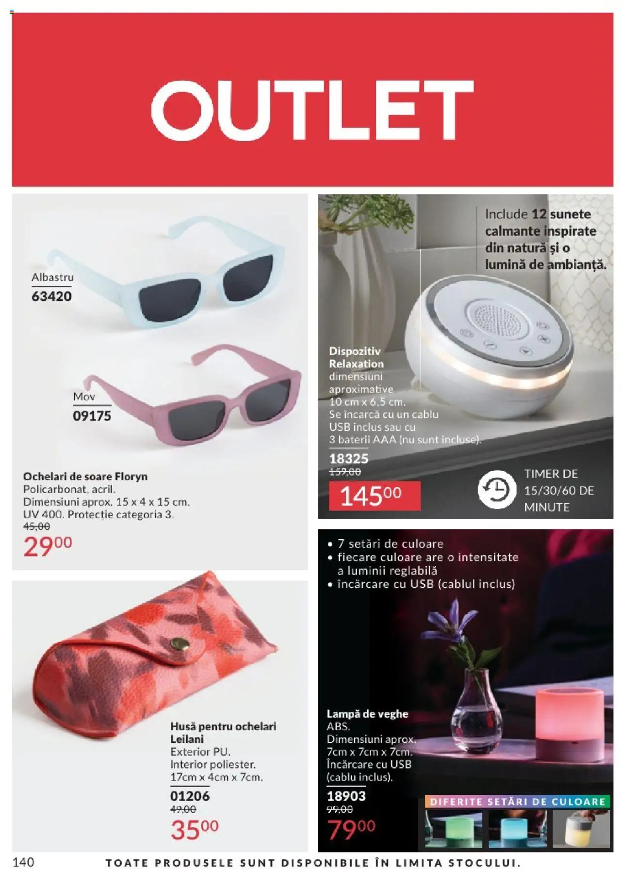 Catalog Avon 1 - 30 August 2025 | Pagina 140 | Produse: Ochelari, Usb, Ochelari de soare, Baterii