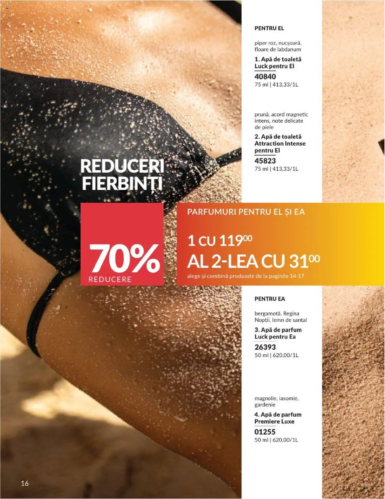 Catalog Avon 1 - 30 August 2025 | Pagina 16 | Produse: Apă de parfum, Toaletă, Parfum, Piper