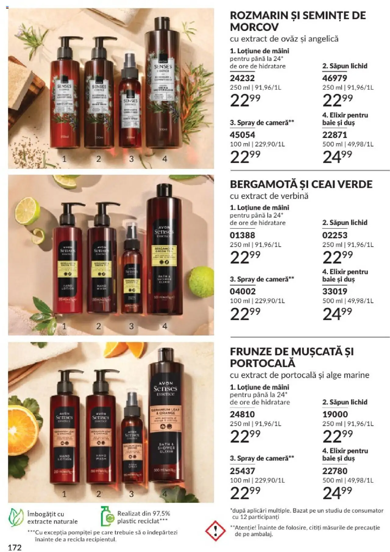 Catalog Avon 1 - 30 August 2025 | Pagina 172 | Produse: Matériel de Street Workout, Elixir, Duș, Semințe