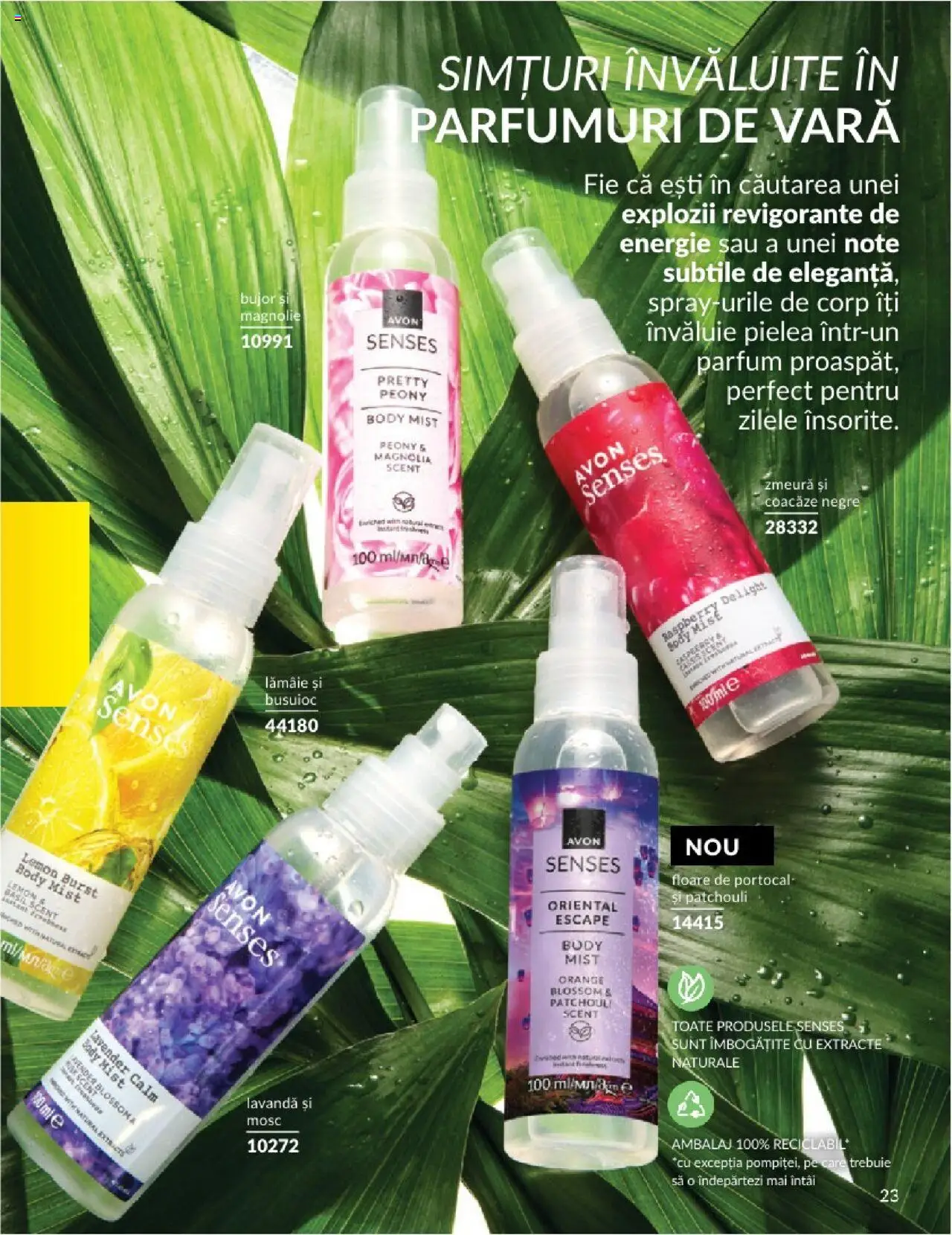 Catalog Avon 1 - 30 August 2025 | Pagina 23 | Produse: Zmeură, Body, Parfum, Lămâie