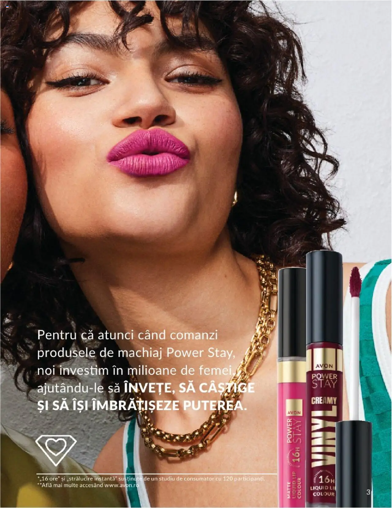 Catalog Avon 1 - 30 August 2025 | Pagina 3 | Produse: Machiaj
