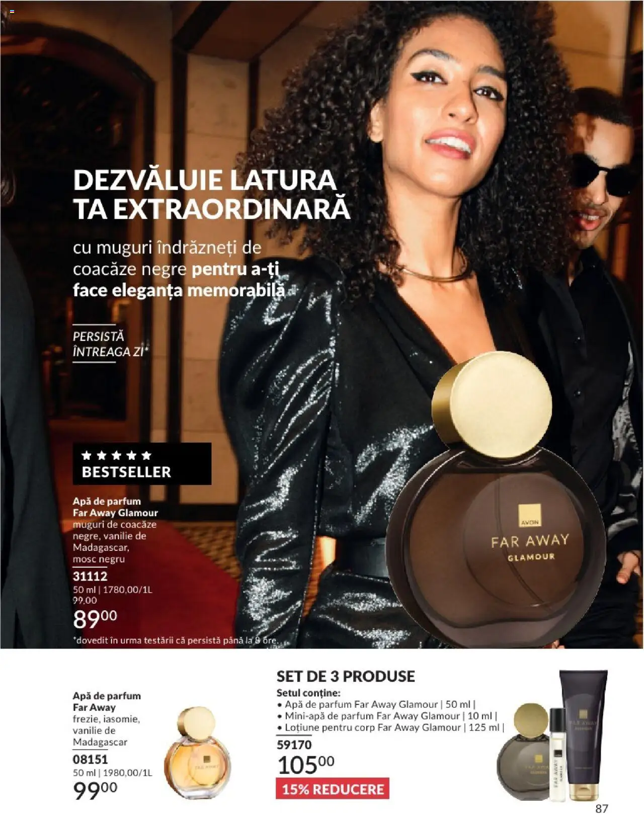 Catalog Avon 1 - 30 August 2025 | Pagina 87 | Produse: Apă de parfum, Parfum, Apă