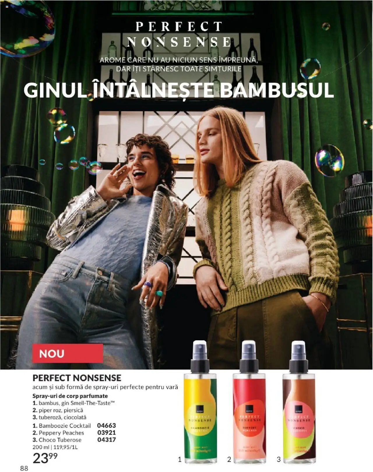 Catalog Avon 1 - 30 August 2025 | Pagina 88 | Produse: Piersică, Ciocolată, Cocktail, Piper