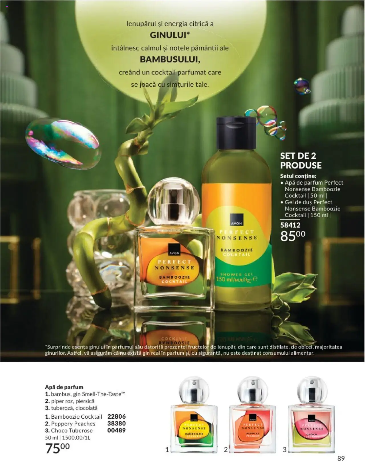 Catalog Avon 1 - 30 August 2025 | Pagina 89 | Produse: Apă de parfum, Duș, Parfum, Ciocolată
