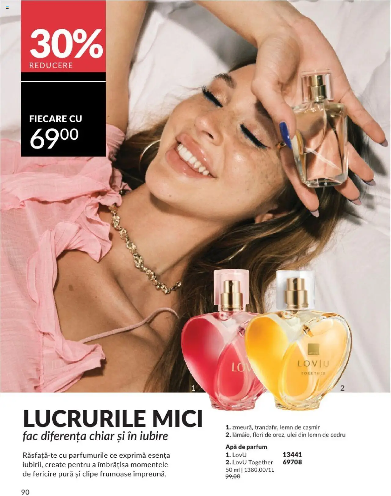 Catalog Avon 1 - 30 August 2025 | Pagina 90 | Produse: Apă de parfum, Mici, Parfum, Ulei