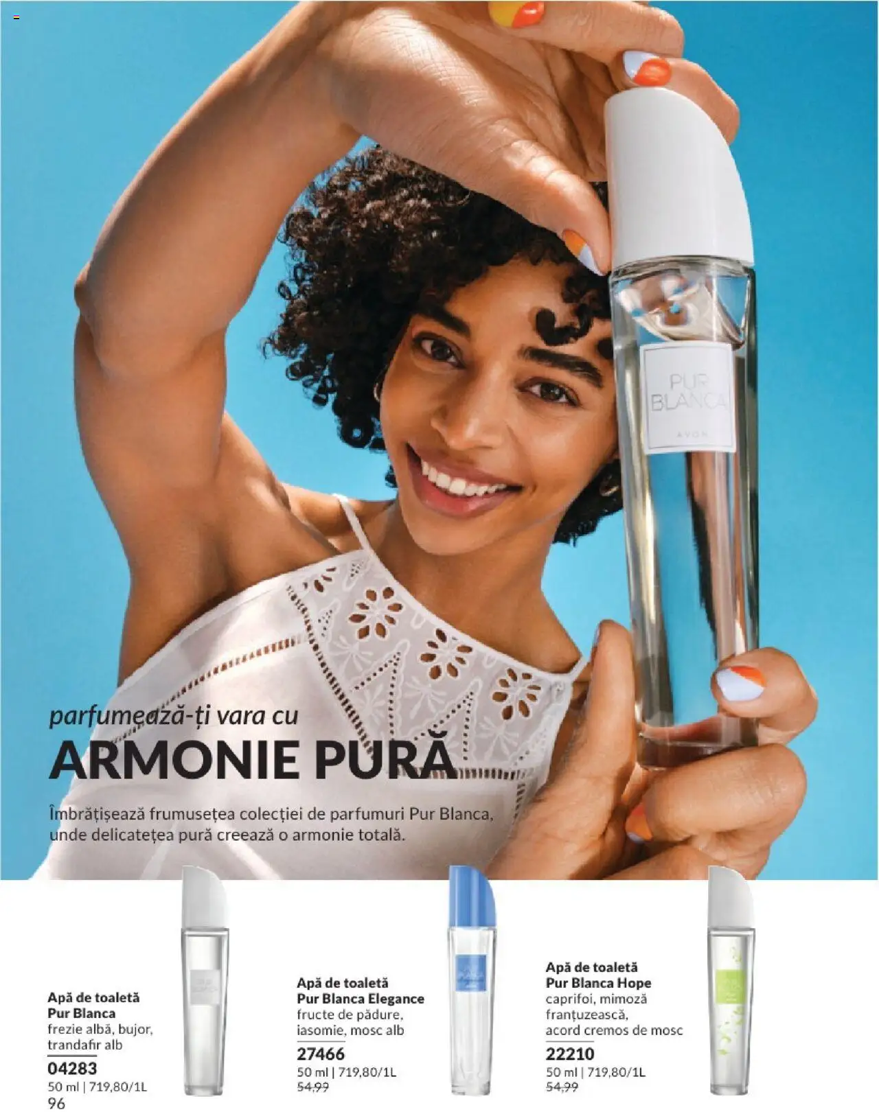 Catalog Avon 1 - 30 August 2025 | Pagina 96 | Produse: Trandafir, Toaletă, Apă de toaletă, Apă