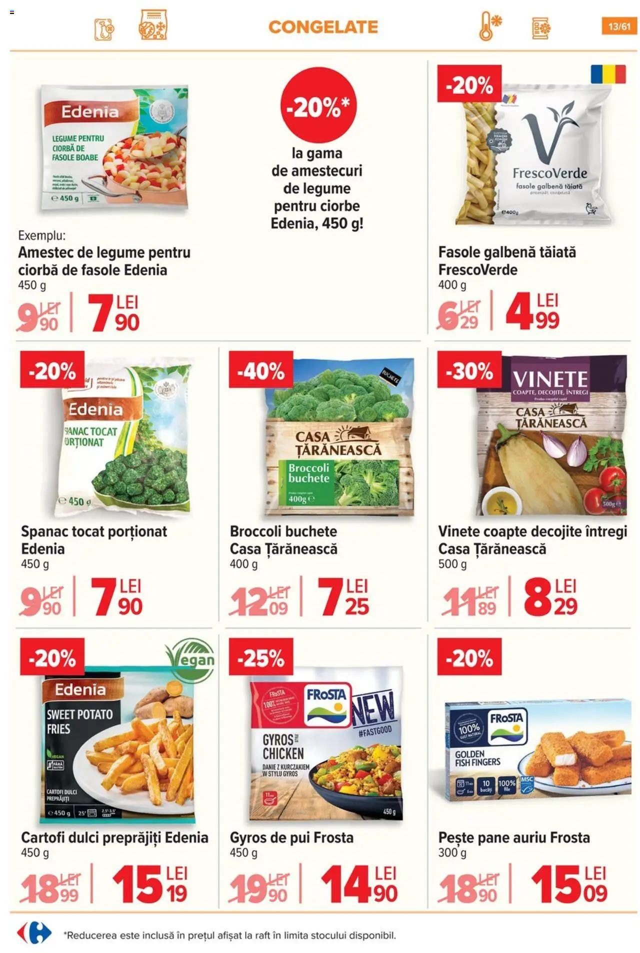 Catalog Carrefour 30 Iulie - 4 August 2025 | Pagina 14 | Produse: Taneli organik hardal, Hacıyatmaz Kedi Oyuncağı, Cartofi, Legume