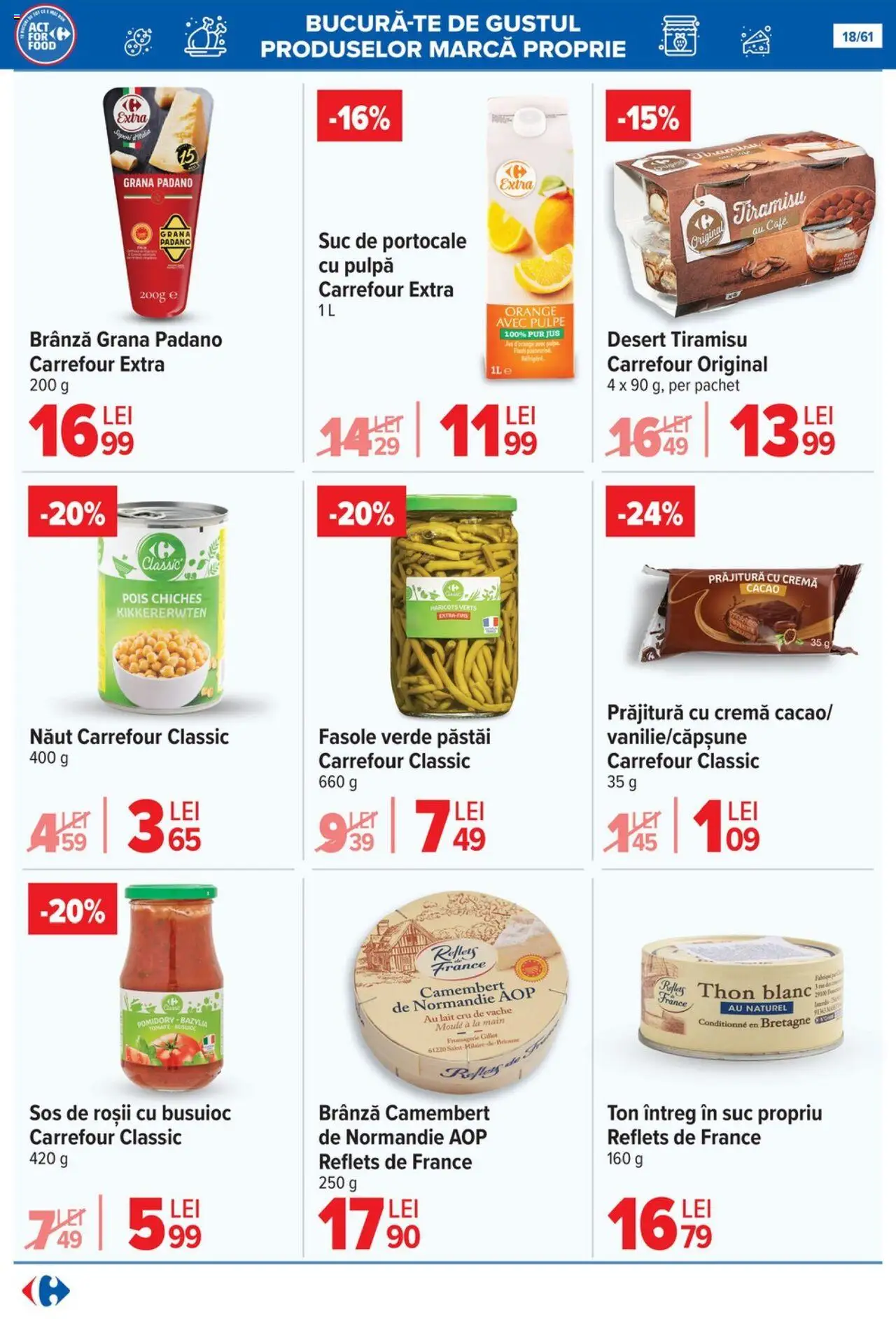 Catalog Carrefour 30 Iulie - 4 August 2025 | Pagina 19 | Produse: Brokoli, Brânză, Portocale, Roșii