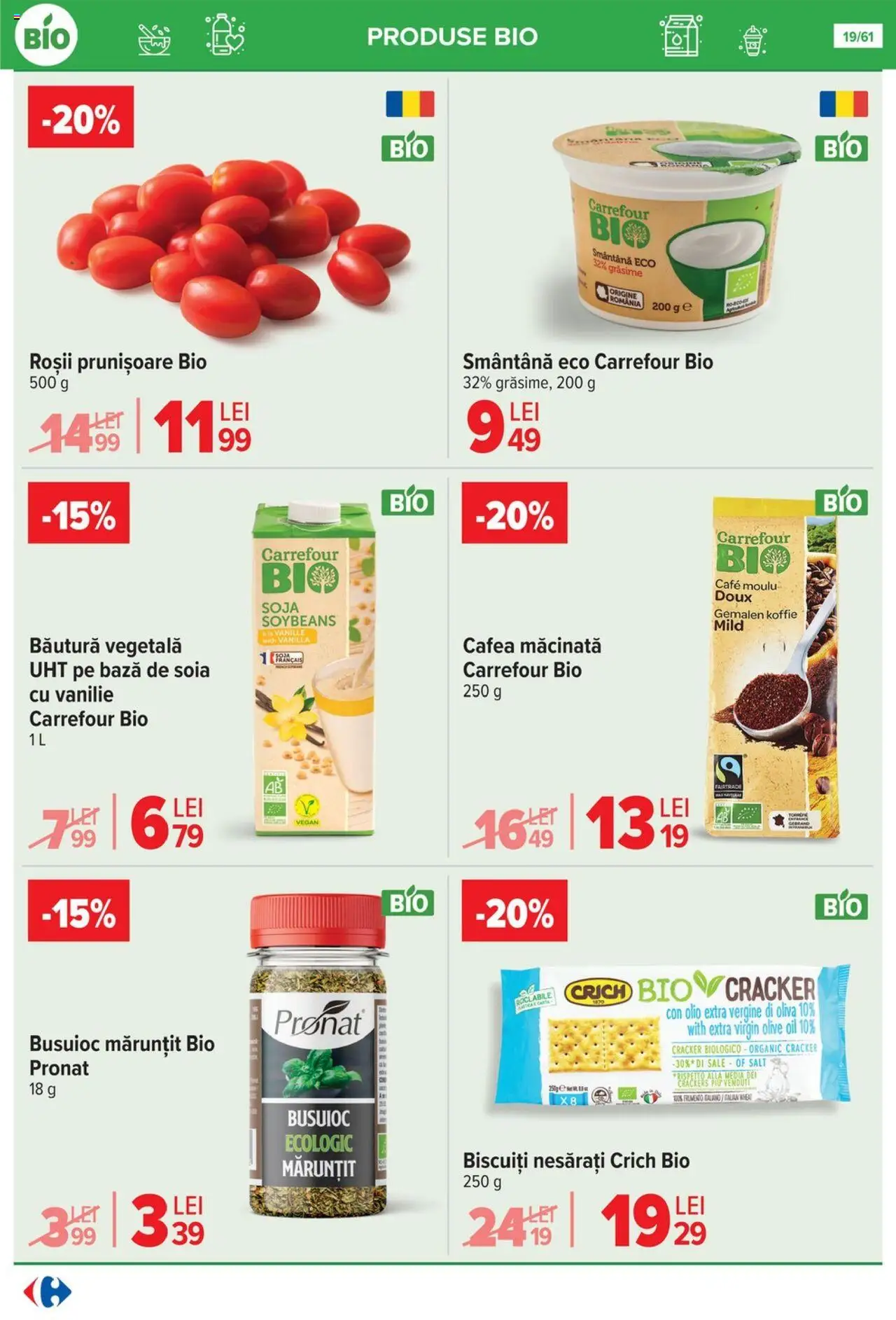 Catalog Carrefour 30 Iulie - 4 August 2025 | Pagina 20 | Produse: Şerit ödül, Cafea, Roșii, Biscuiți