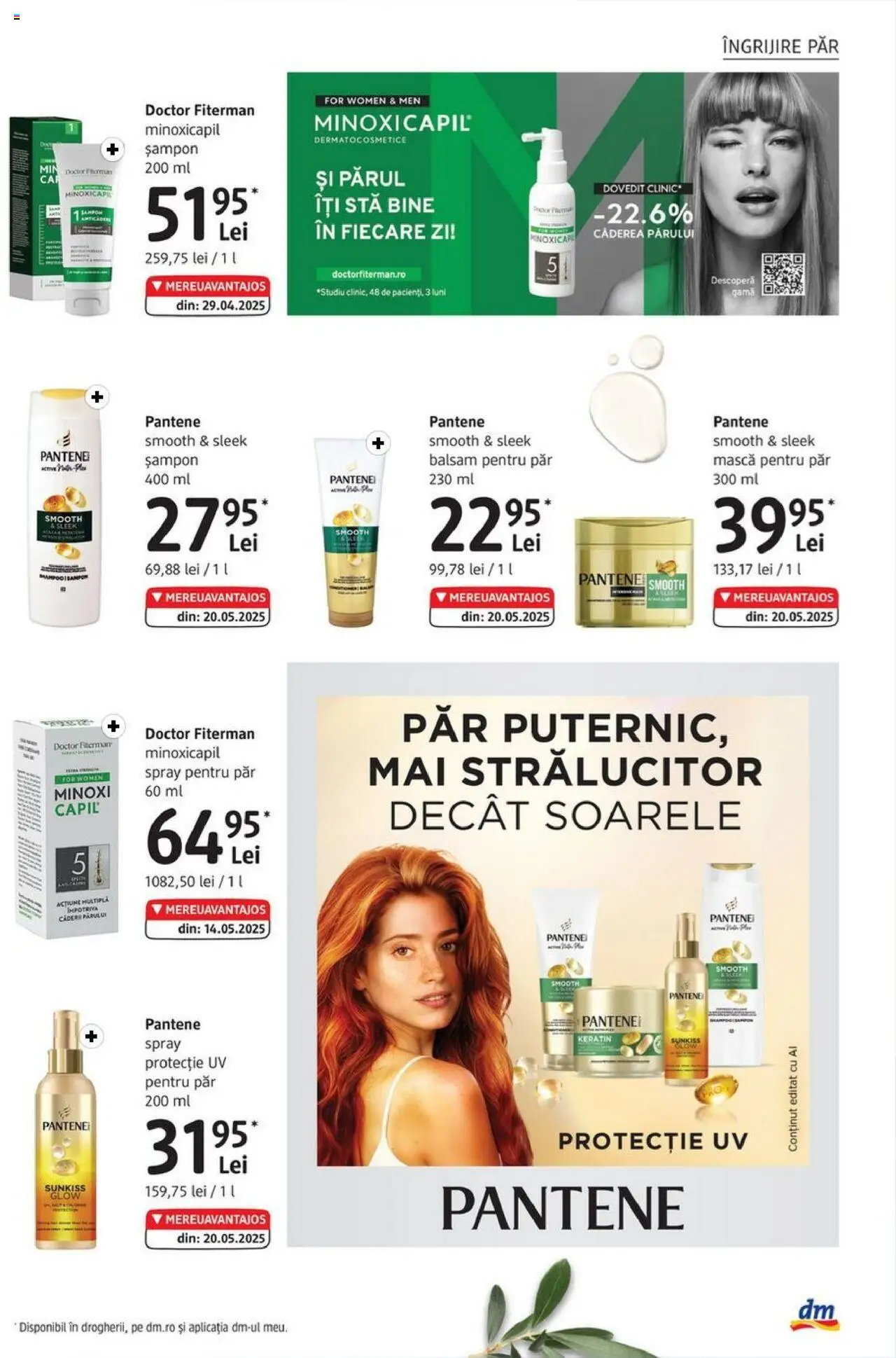 Catalog DM Drogerie Markt 31 Iulie - 1 Septembrie 2025 | Pagina 17 | Produse: Șampon, Balsam