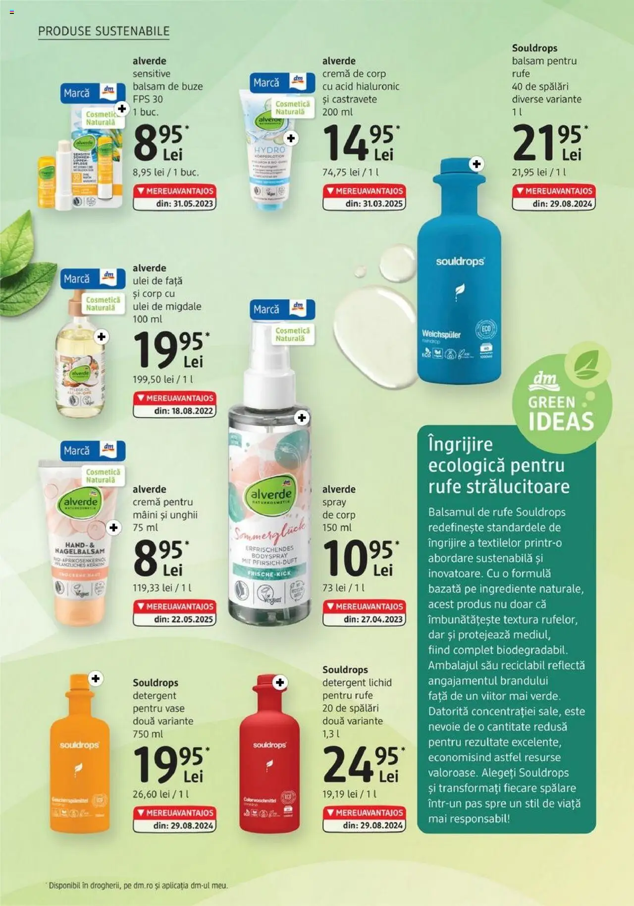 Catalog DM Drogerie Markt 31 Iulie - 1 Septembrie 2025 | Pagina 22 | Produse: Body, Balsam, Cremă, Yorgan