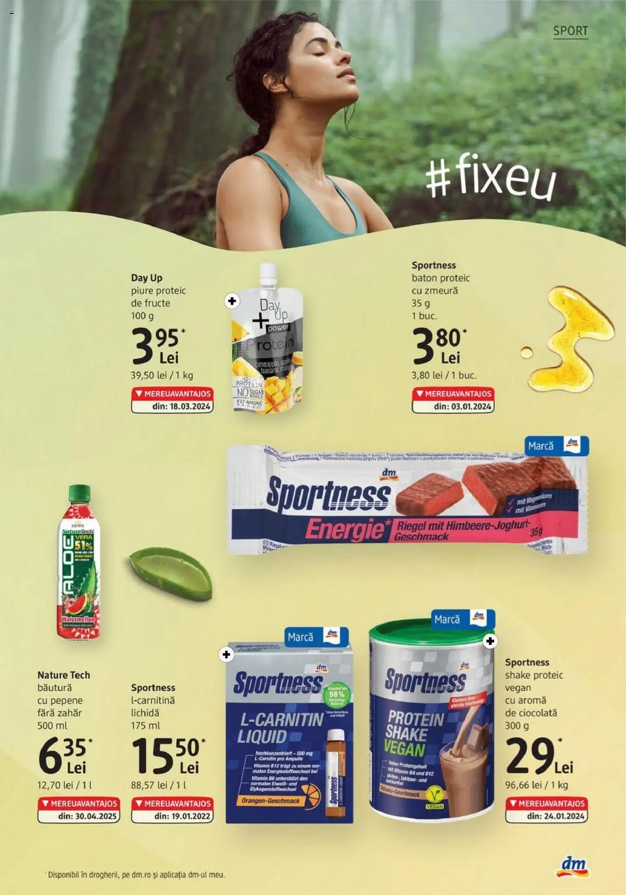 Catalog DM Drogerie Markt 31 Iulie - 1 Septembrie 2025 | Pagina 5 | Produse: Zmeură, Ciocolată, Shake, Fructe
