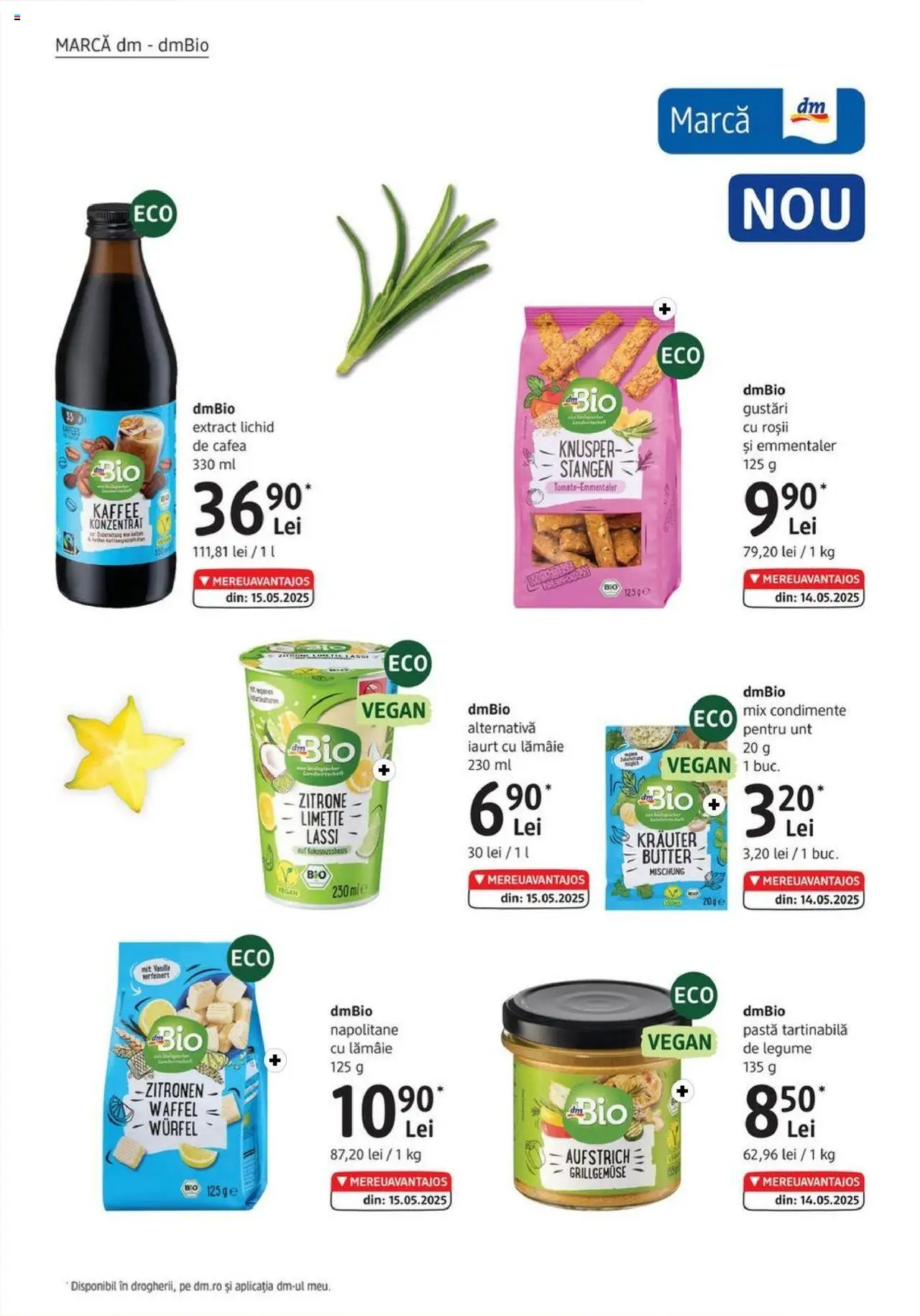 Catalog DM Drogerie Markt 31 Iulie - 1 Septembrie 2025 | Pagina 6 | Produse: Napolitane, Roșii, Condimente, Lămâie