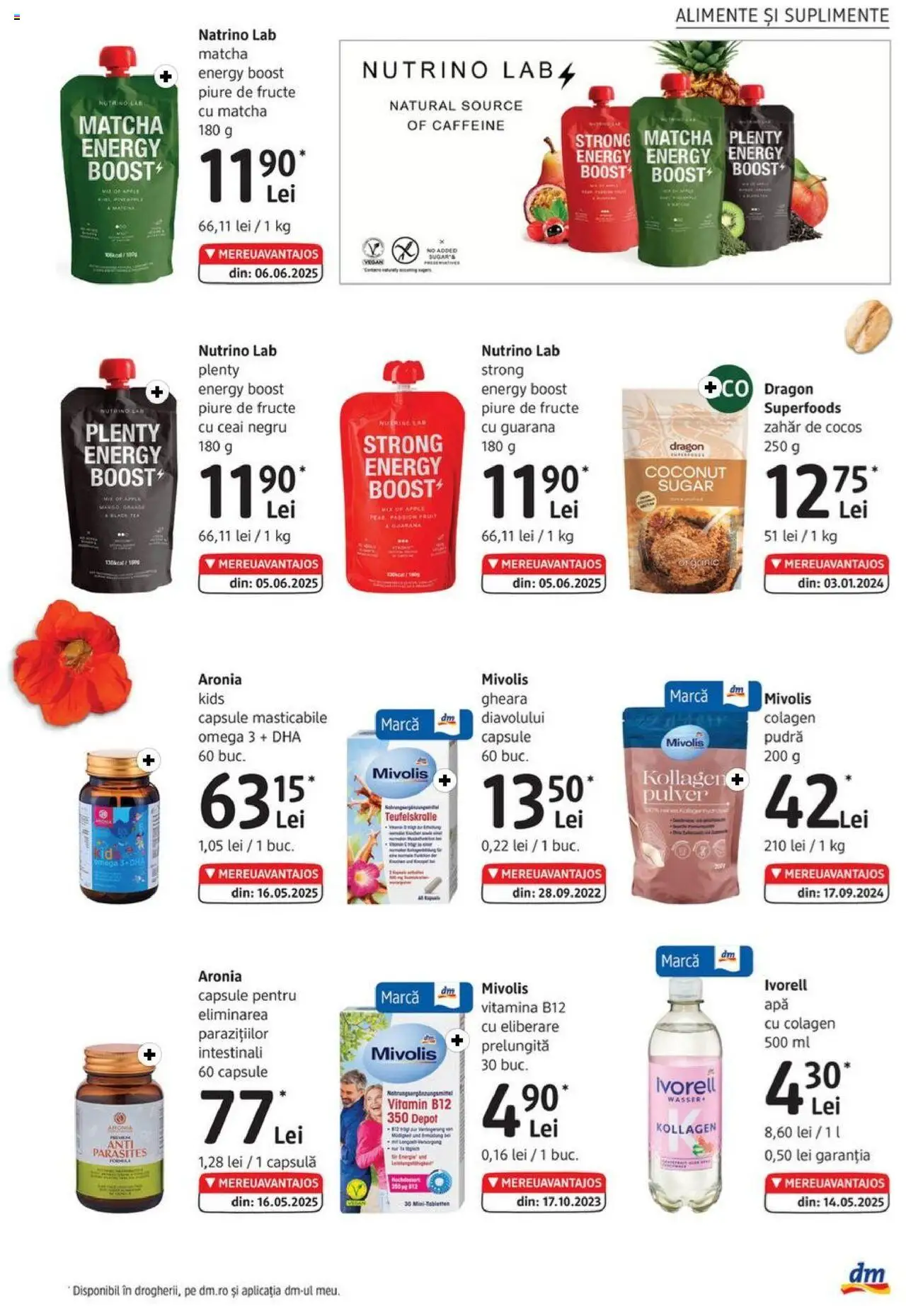 Catalog DM Drogerie Markt 31 Iulie - 1 Septembrie 2025 | Pagina 9 | Produse: Pudră, Apă, Fructe, Zahăr