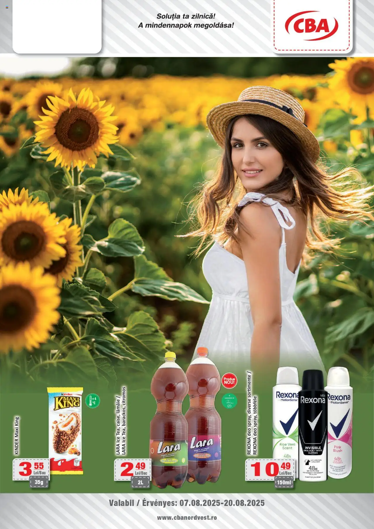 Catalog CBA 7 - 19 August 2025 | Pagina 1 | Produse: Aloe vera, Blush, Lămâie