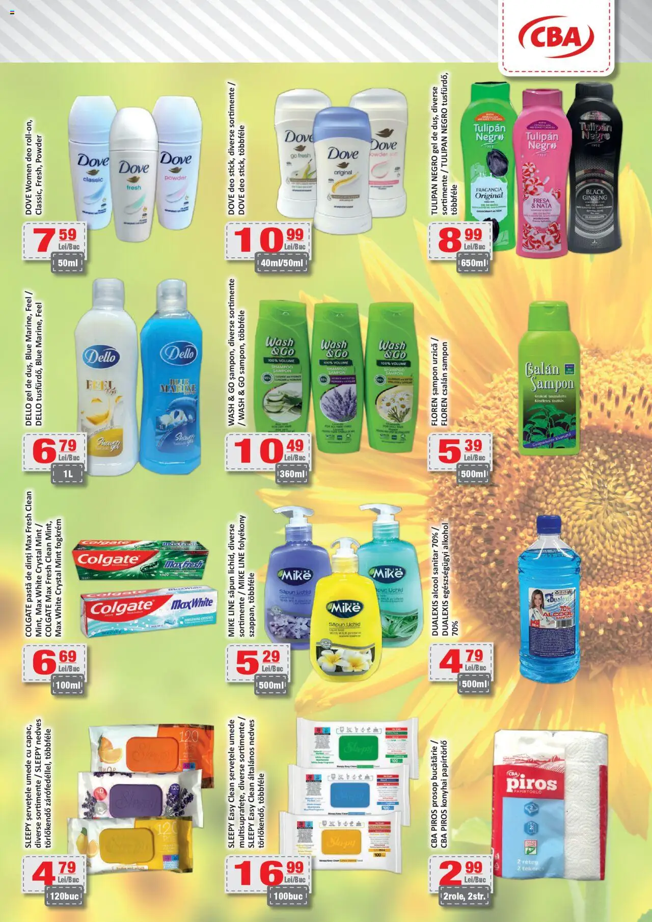 Catalog CBA 7 - 19 August 2025 | Pagina 10 | Produse: Pomelo, Șampon, Săpun, Șervețele umede