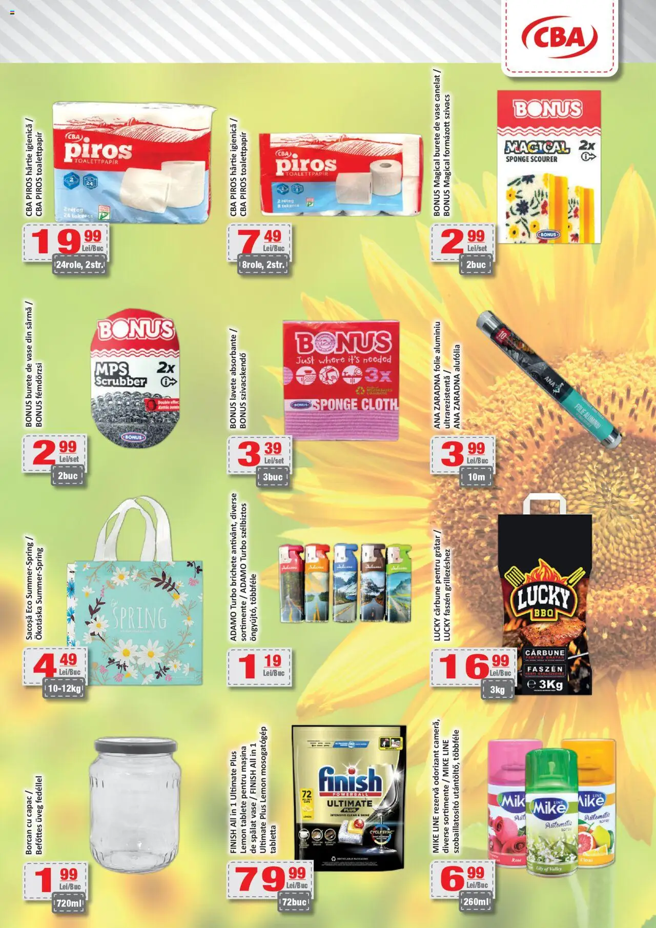 Catalog CBA 7 - 19 August 2025 | Pagina 11 | Produse: Pomelo, Borcan, Lavete, Absorbante