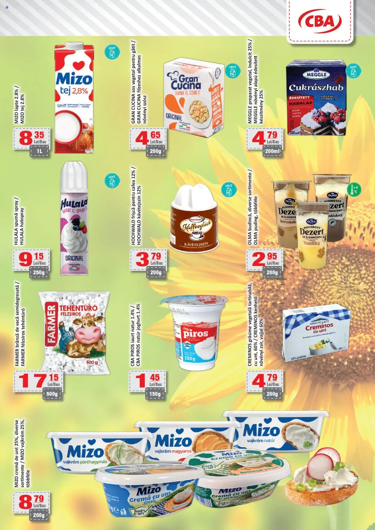 Catalog CBA 7 - 19 August 2025 | Pagina 2 | Produse: Iaurt, Cremă, Frișcă, Brânză De Vacă