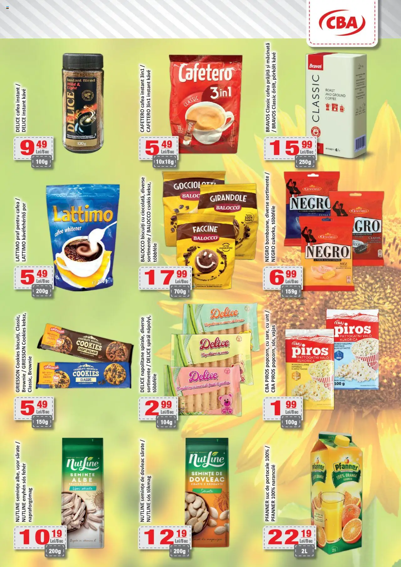 Catalog CBA 7 - 19 August 2025 | Pagina 7 | Produse: Dovleac, Portocale, Biscuiți, Sos