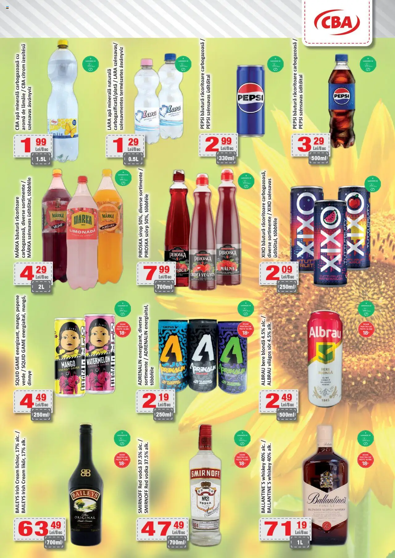 Catalog CBA 7 - 19 August 2025 | Pagina 8 | Produse: Sıcak su torbası, Pește, Apă, Lămâie