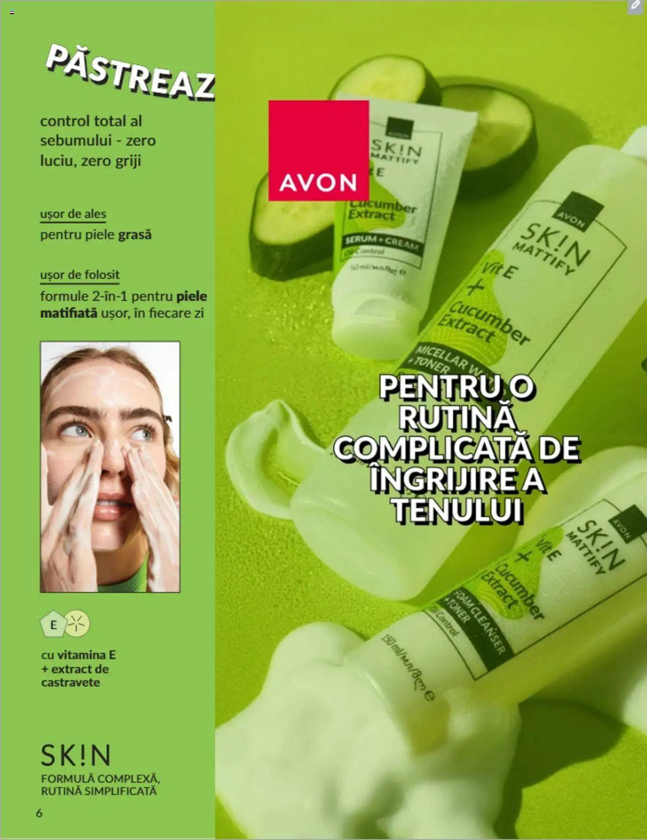 Catalog Avon 1 - 30 August 2025 | Pagina 8 | Produse: Serum, Toner, Apă micelară, Apă