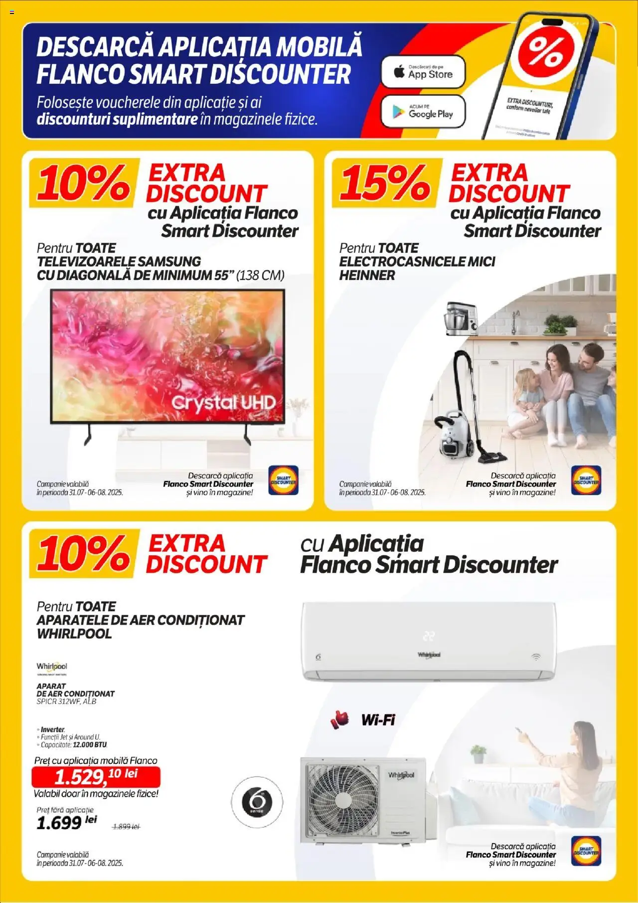 Catalog Flanco 31 Iulie - 5 August 2025 | Pagina 2 | Produse: Aer Condiționat, Mici